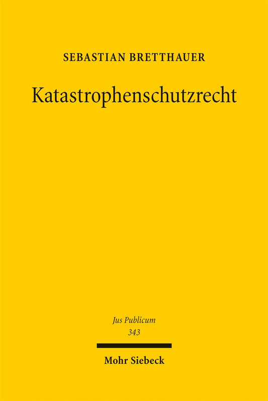 Katastrophenschutzrecht