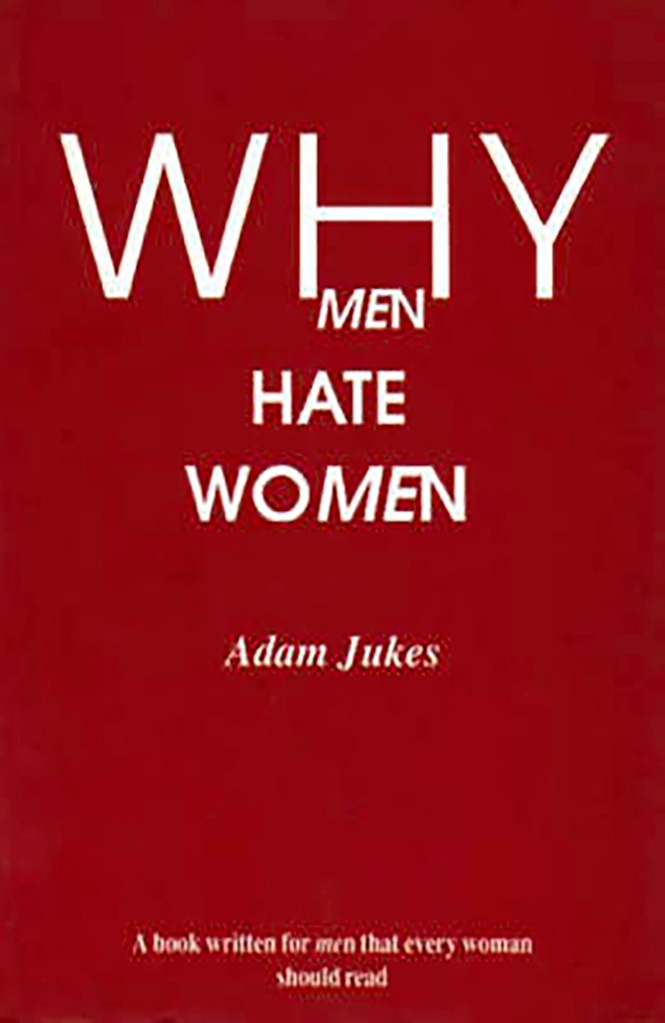 Why Men Hate Women