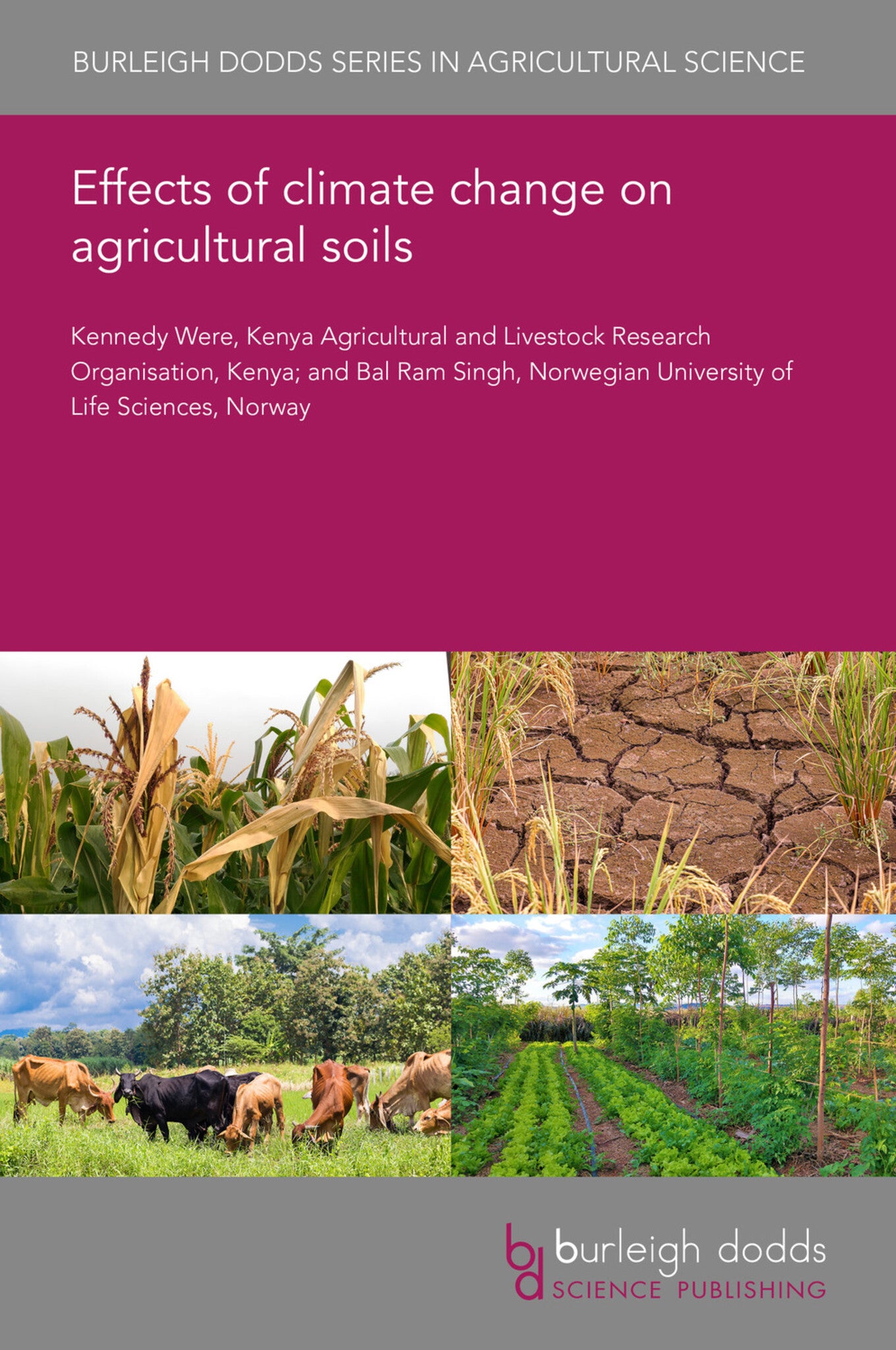 Effects of climate change on agricultural soils