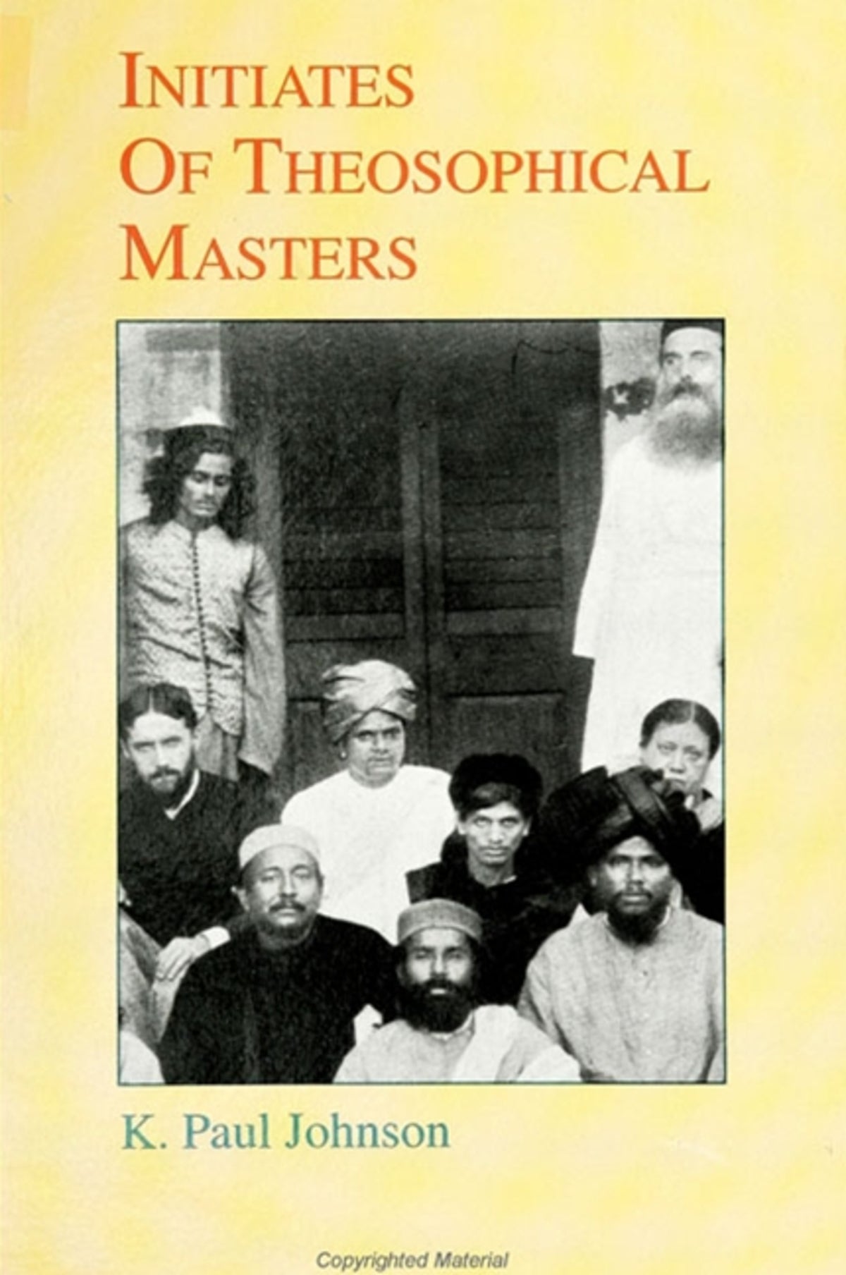 Cover image for Initiates of Theosophical Masters ISBN 9780791425558