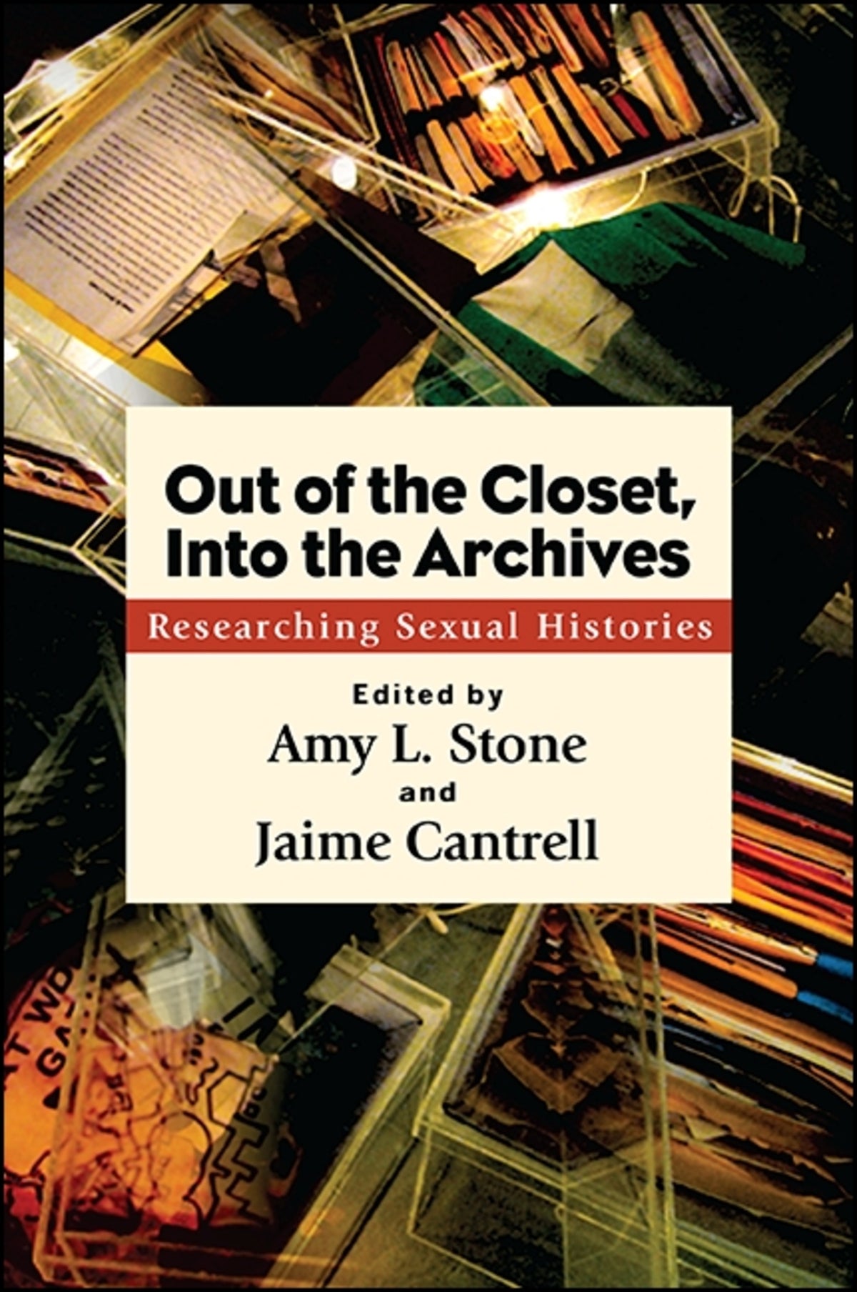 Cover image for Out of the Closet, Into the Archives ISBN 9781438459035