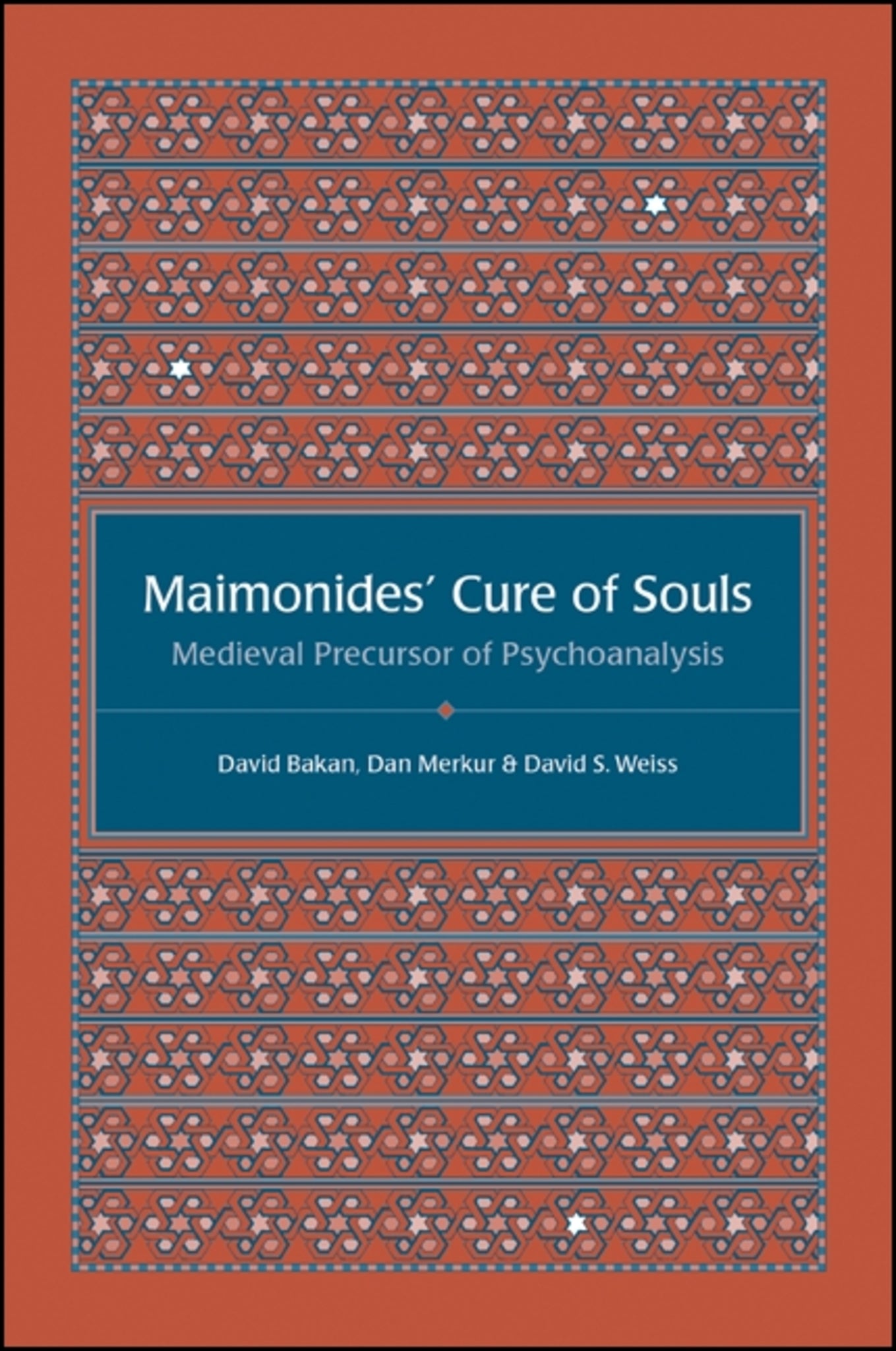 Maimonides' Cure of Souls