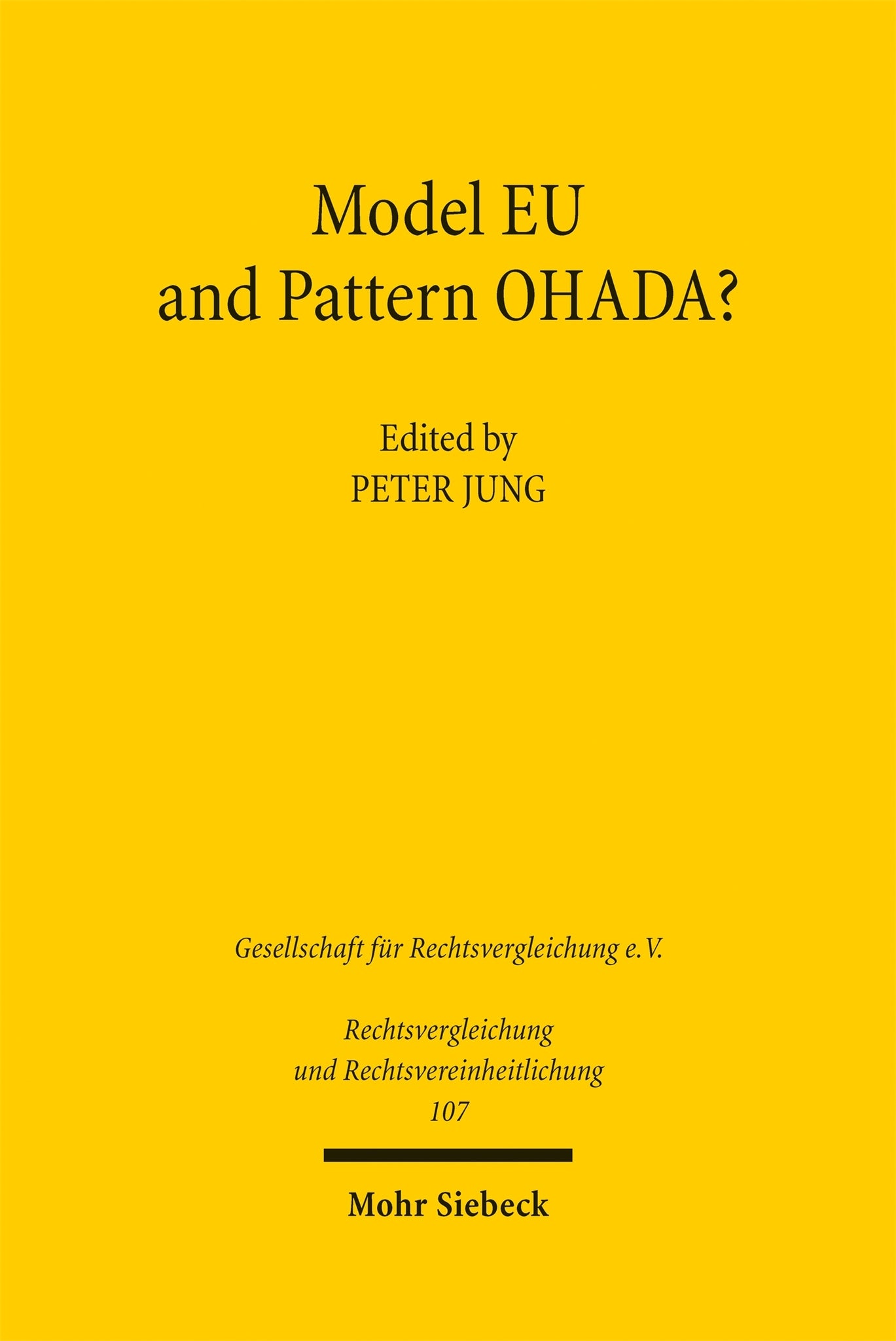 Model EU and Pattern OHADA?