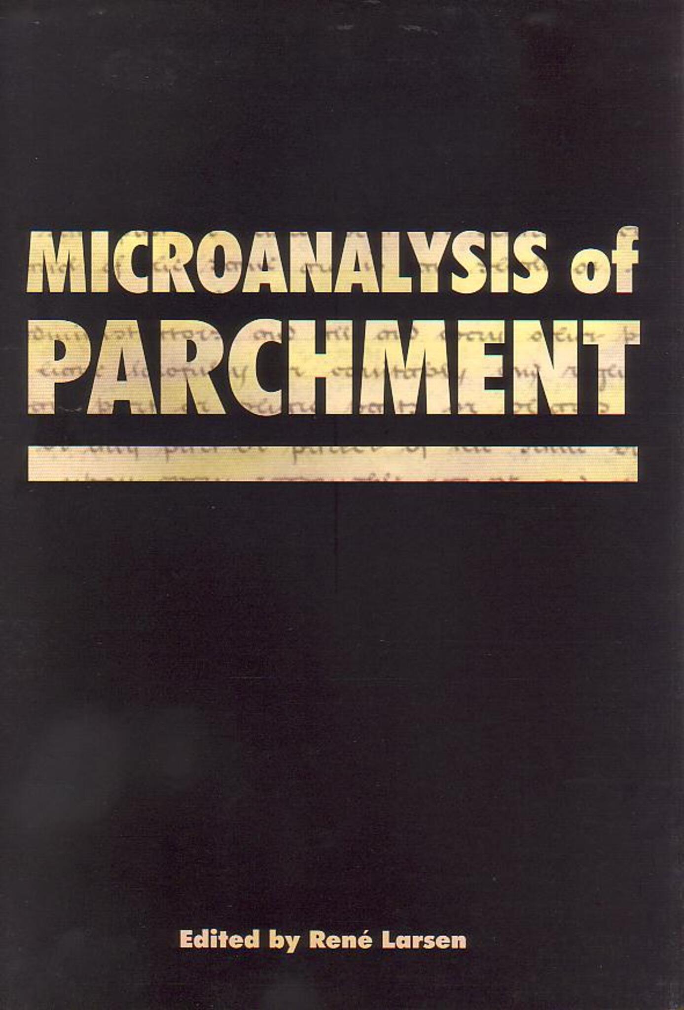 Microanalysis of Parchment