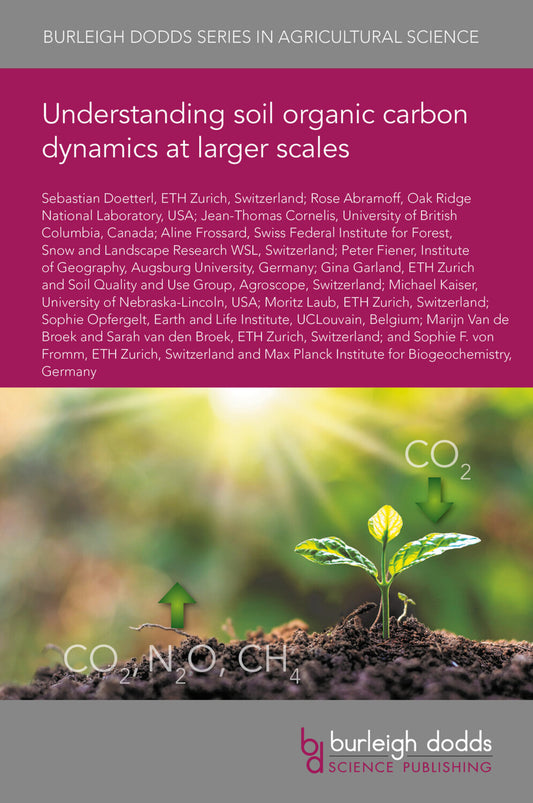 Understanding soil organic carbon dynamics at larger scales