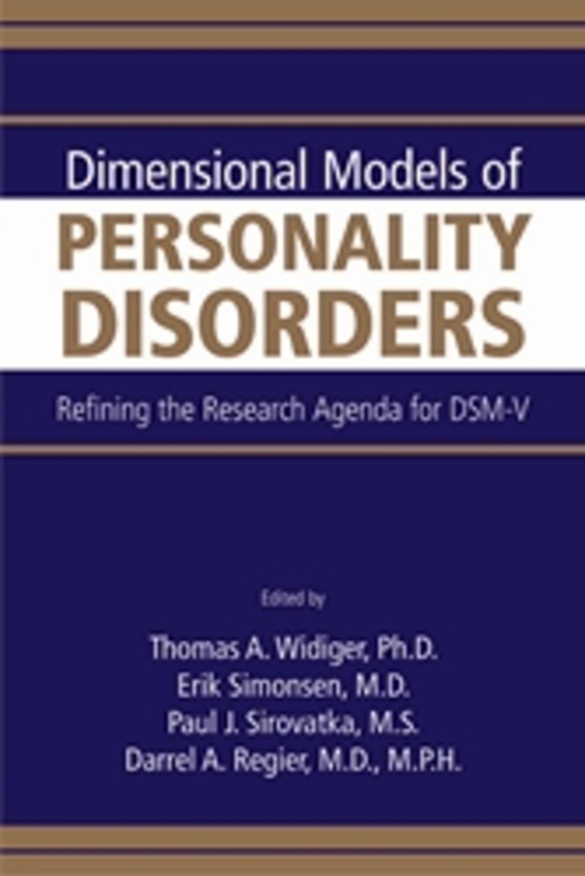 Dimensional Models of Personality Disorders