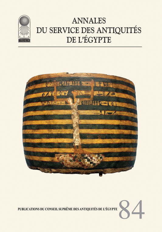Annales du Service des Antiquités de l’Egypte