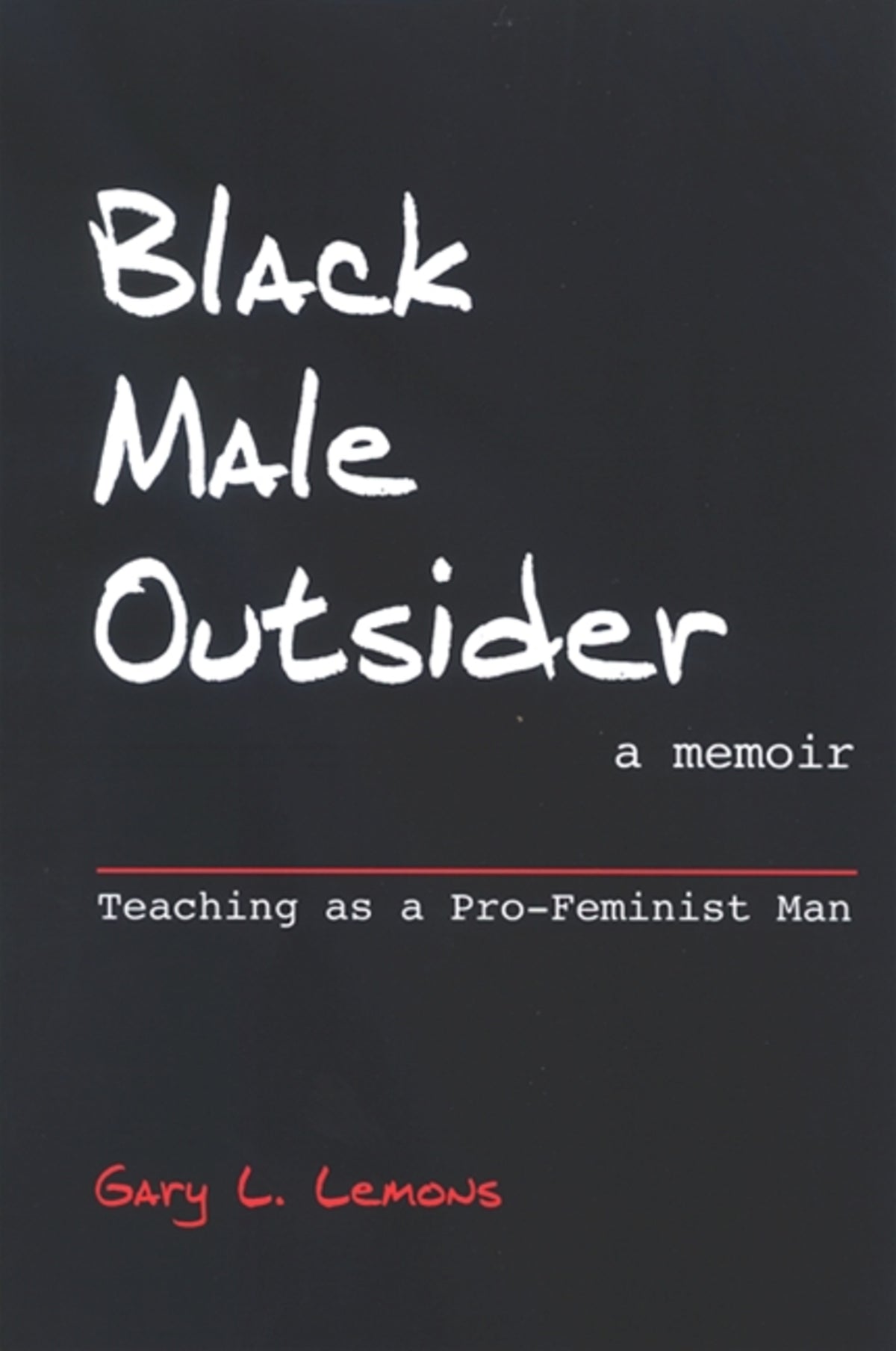 Cover image for Black Male Outsider ISBN 9780791473016