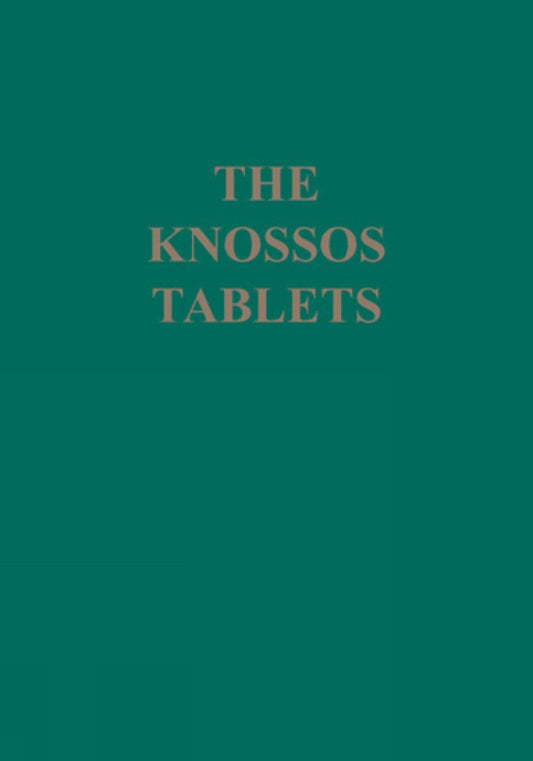 Knossos Tablets