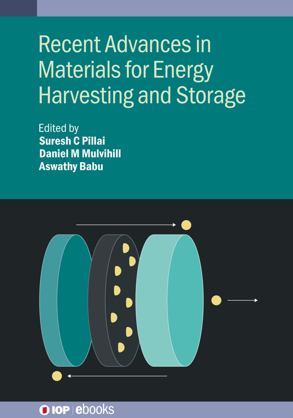 Cover image for Recent Advances in Materials for Energy Harvesting and Storage ISBN 9780750357494