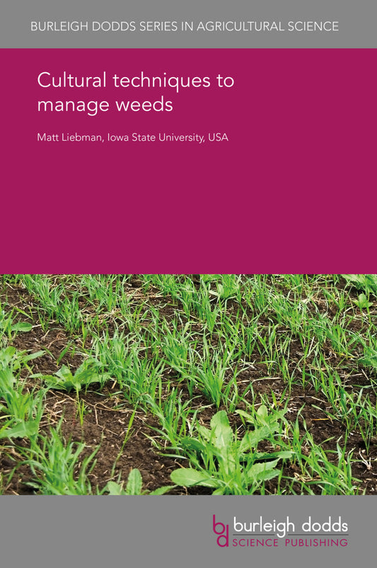 Cultural techniques to manage weeds
