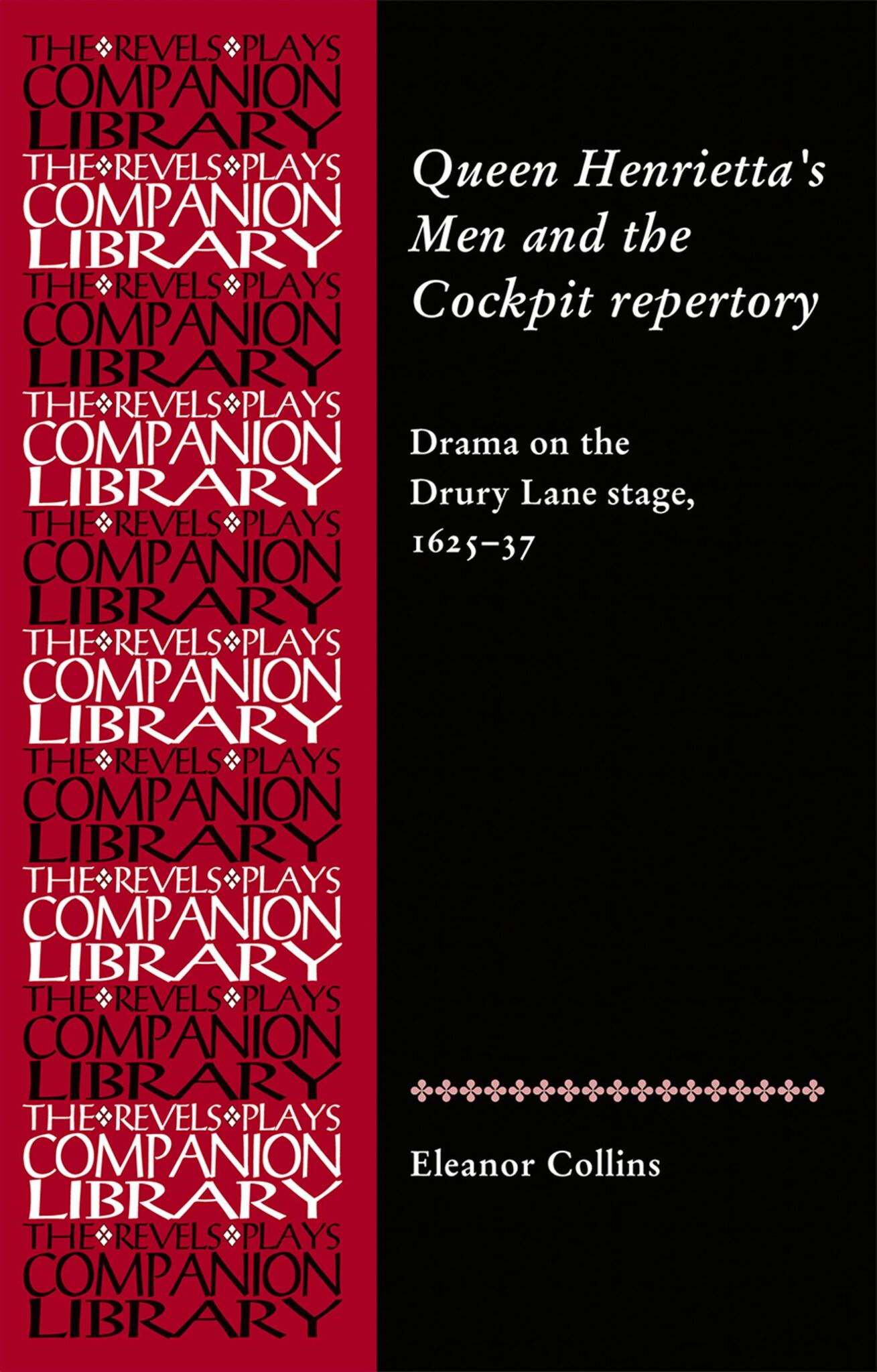 Cover image for Queen Henrietta's Men and the Cockpit Repertory ISBN 9780719090868