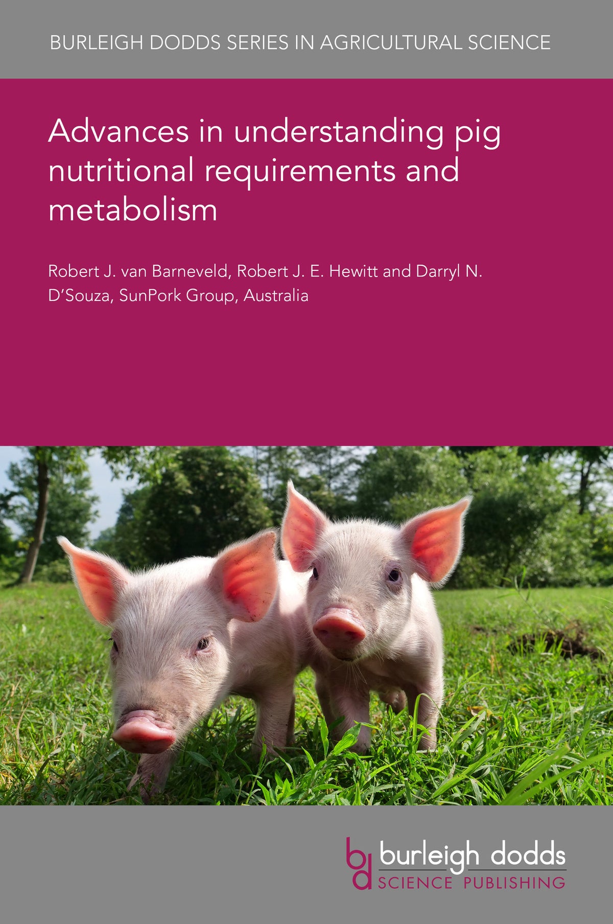 Cover image for Advances in understanding pig nutritional requirements and metabolism ISBN 9781835451977