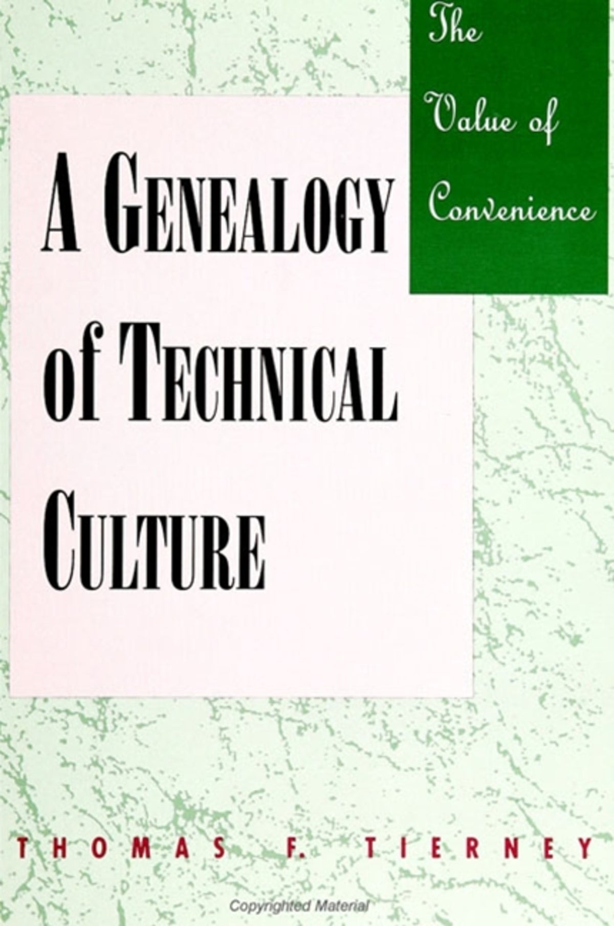 Cover image for The Value of Convenience ISBN 9780791412435