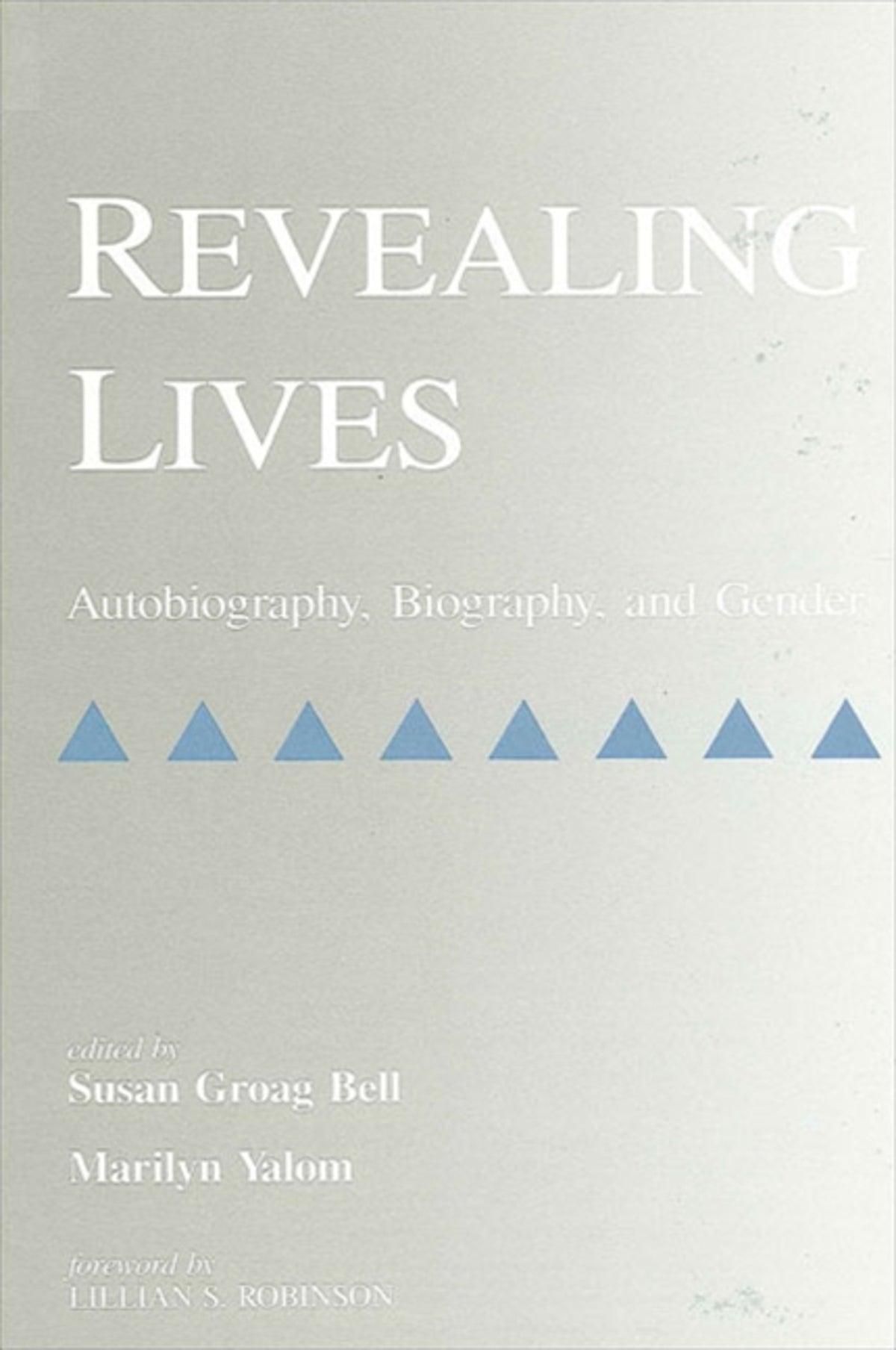 Cover image for Revealing Lives ISBN 9780791404355