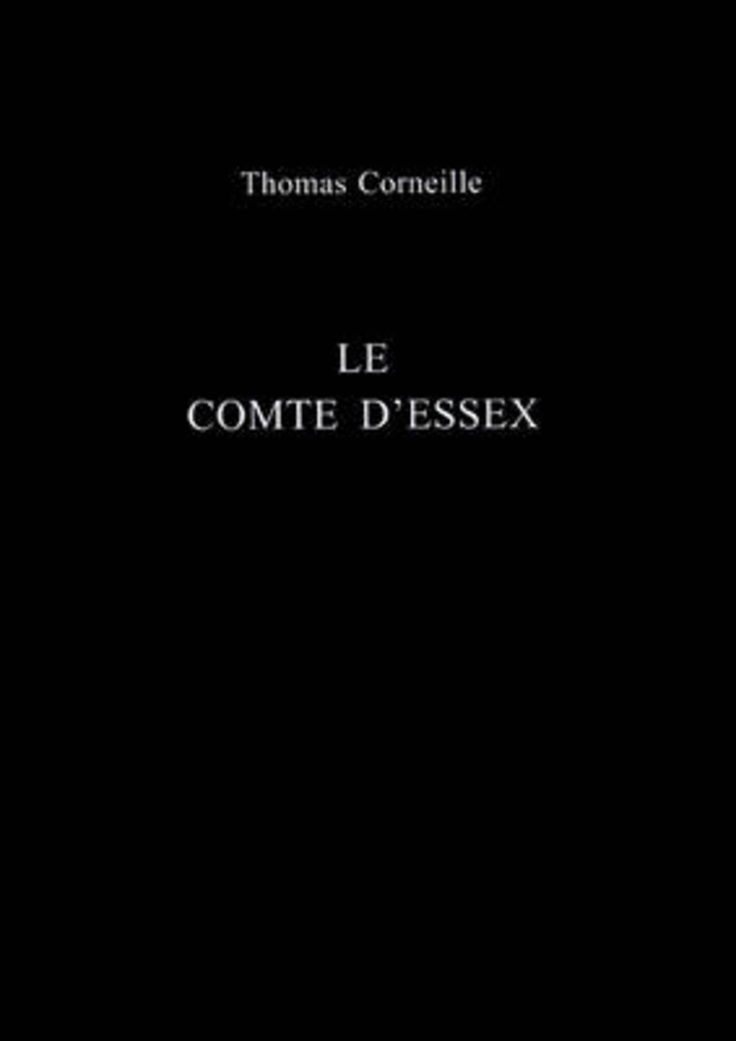 Le Comte D'Essex