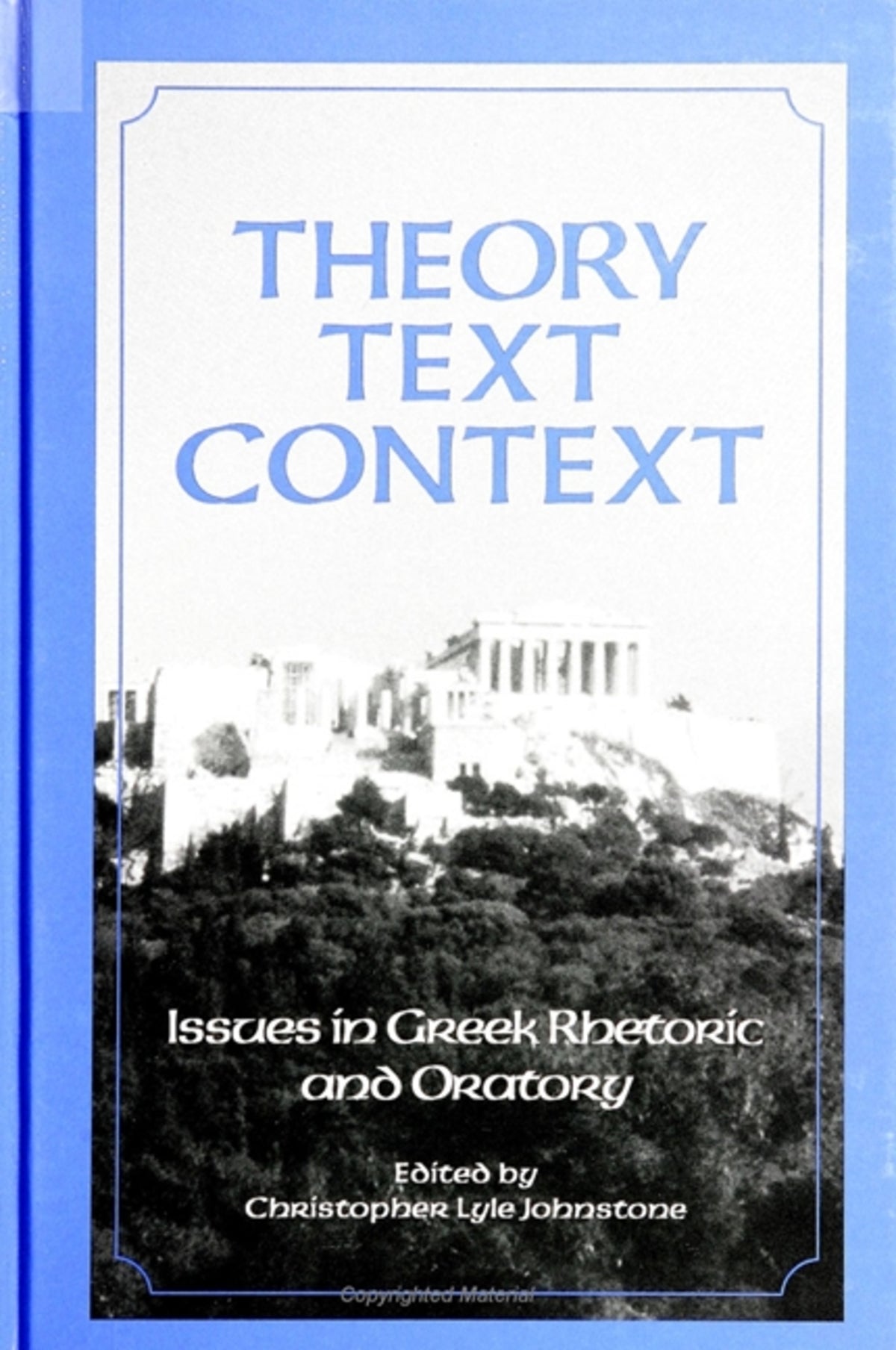 Cover image for Theory, Text, Context ISBN 9780791431078