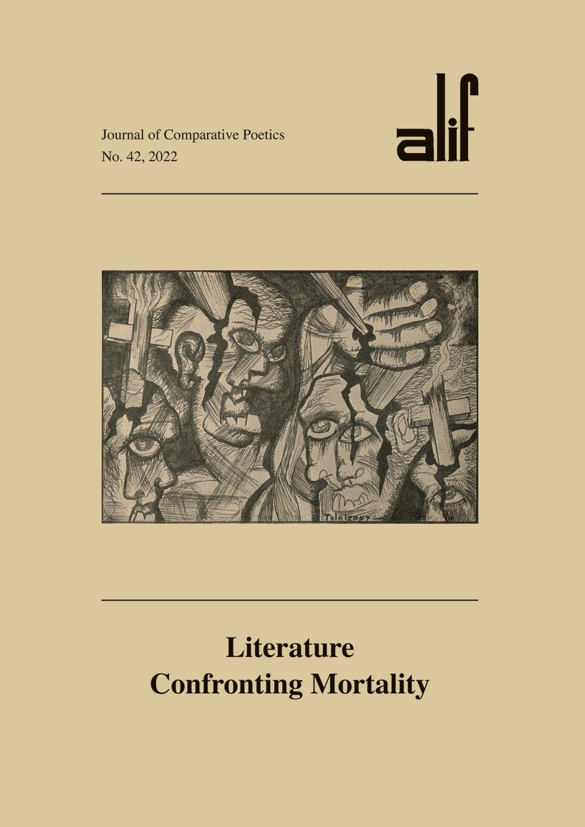 Cover image for Alif: Journal of Comparative Poetics, no. 42 ISBN 9781649032362