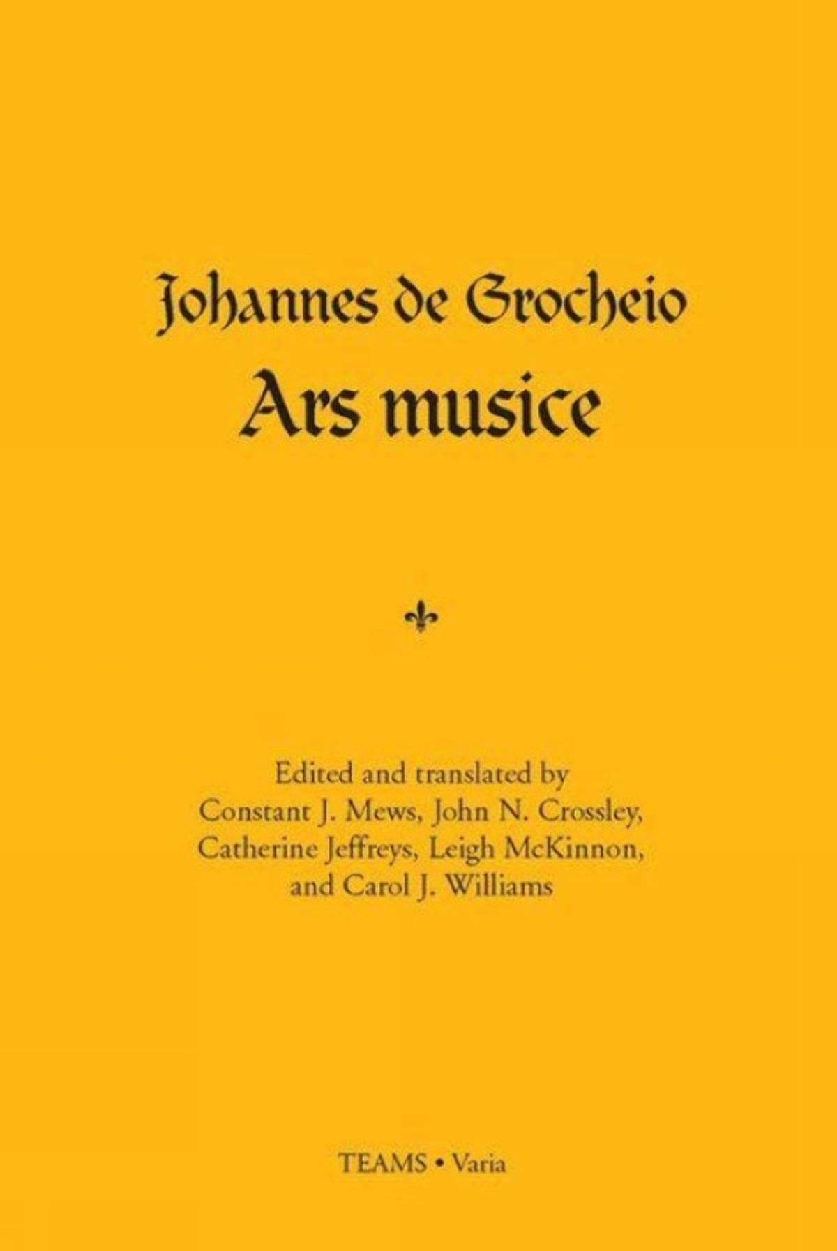 Cover image for Ars musice ISBN 9781580441650