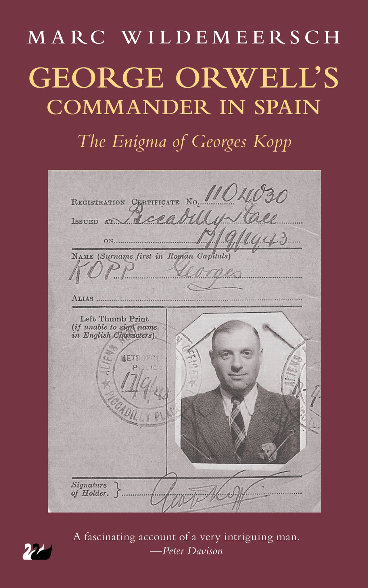 George Orwell’s Commander in Spain
