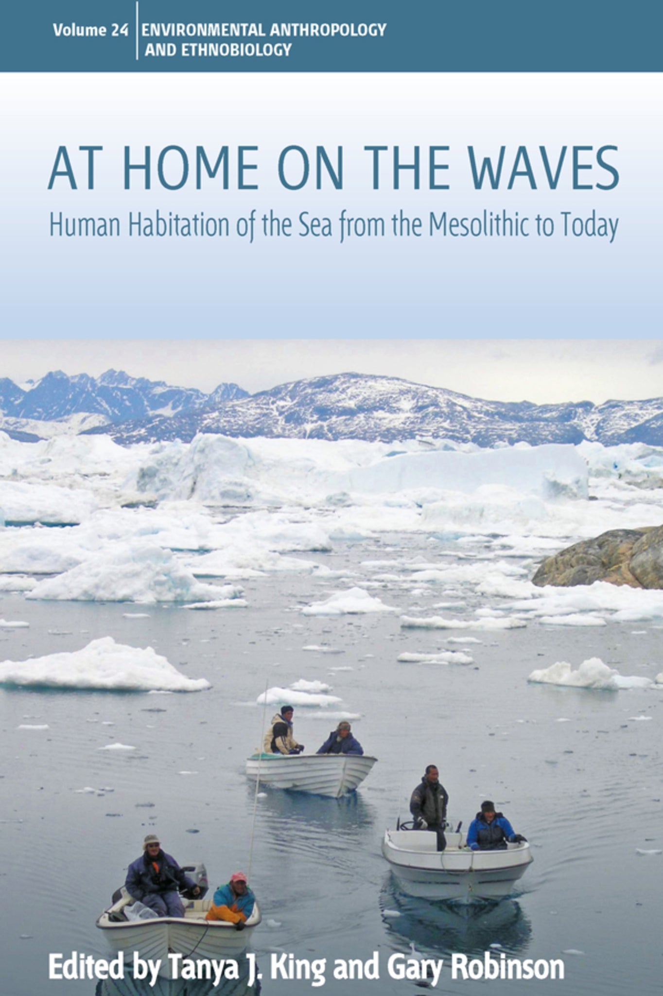Cover image for At Home on the Waves ISBN 9781789201420
