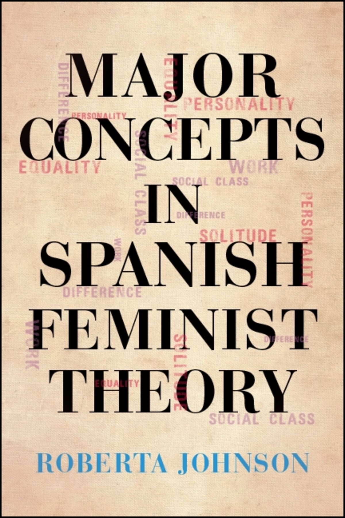 Cover image for Major Concepts in Spanish Feminist Theory ISBN 9781438473697