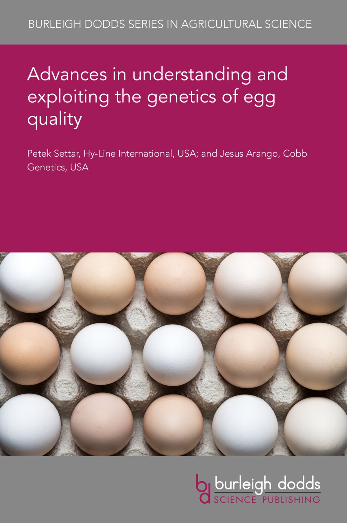 Cover image for Advances in understanding and exploiting the genetics of egg quality ISBN 9781835455159
