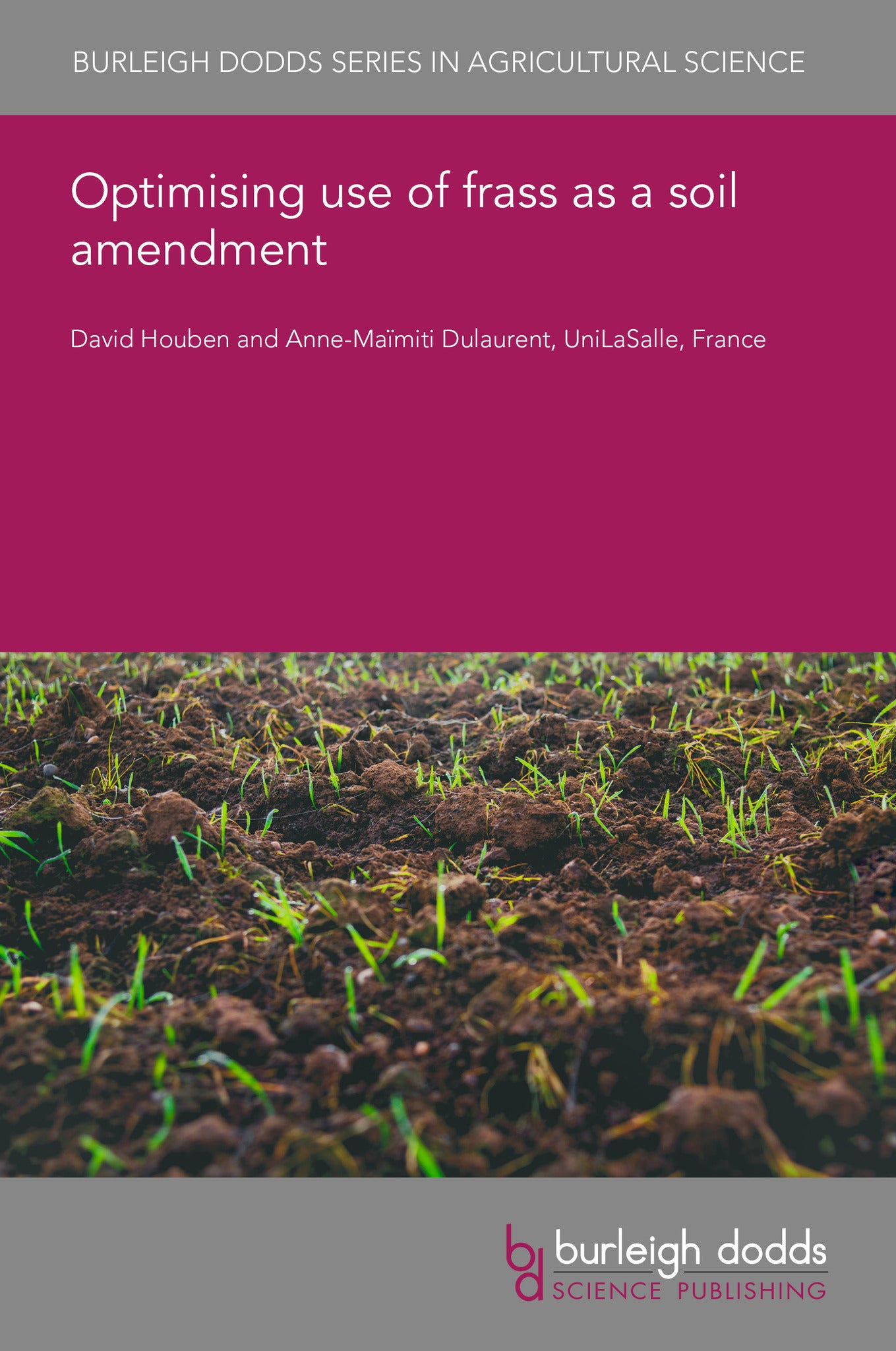 Optimising use of frass as a soil amendment