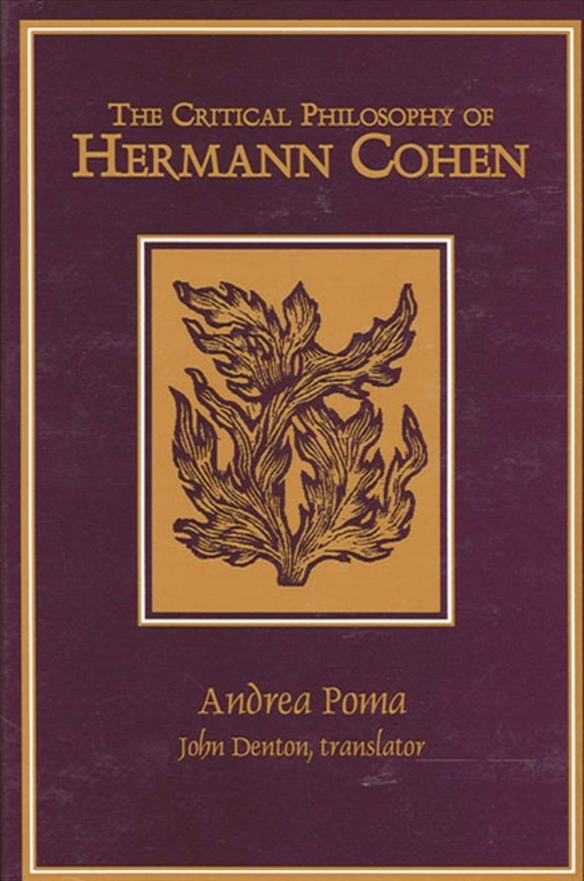 Cover image for The Critical Philosophy of Hermann Cohen ISBN 9780791431856