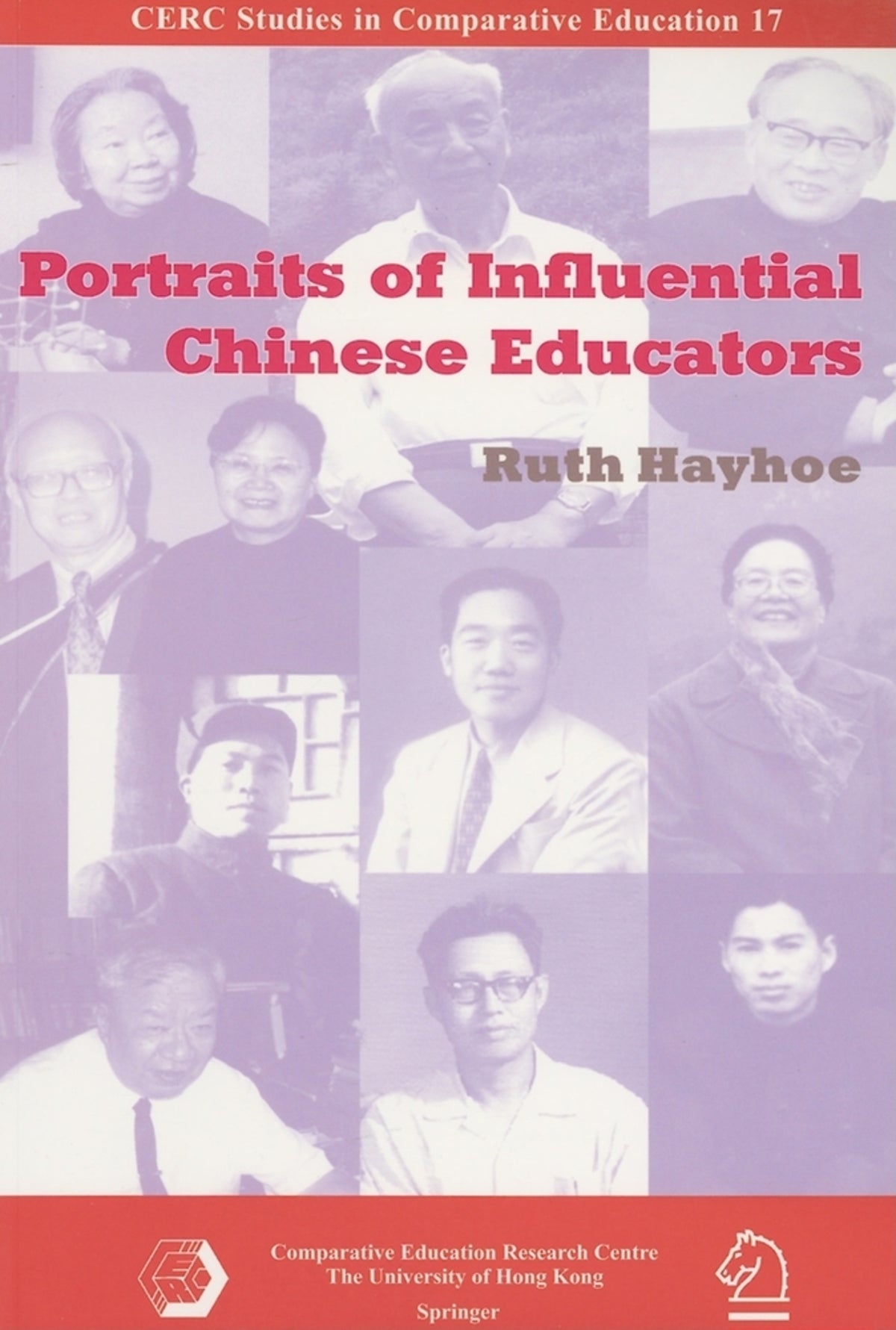 Cover image for Portraits of Influential Chinese Educators ISBN 9789628093403