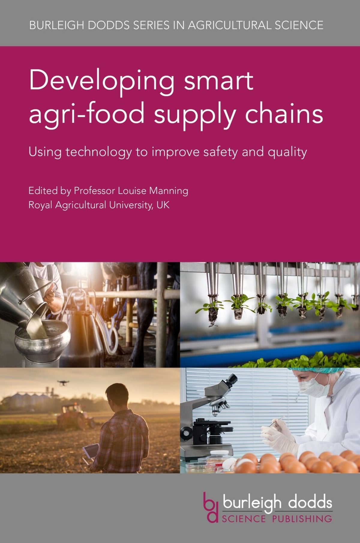 Cover image for Developing smart agri-food supply chains ISBN 9781786767523