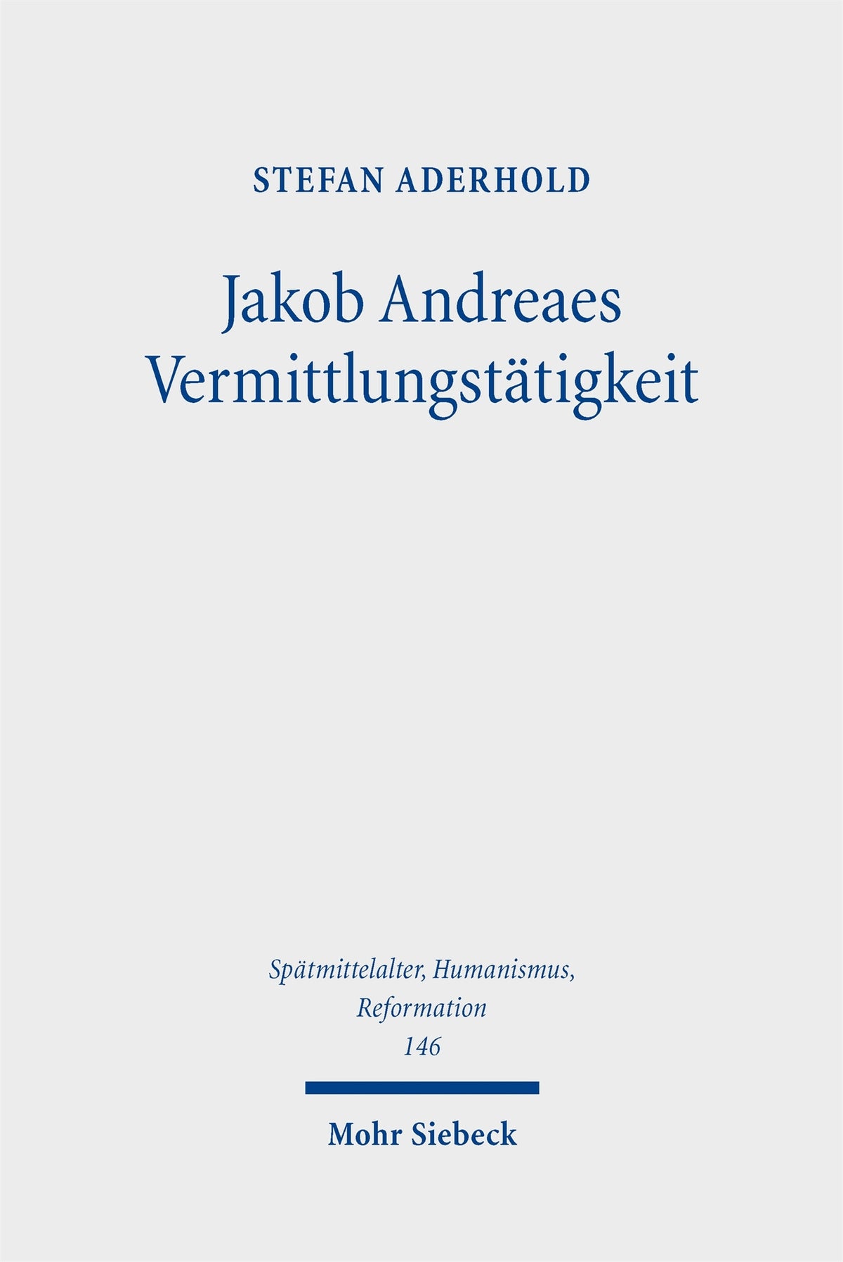 Jakob Andreaes Vermittlungstätigkeit