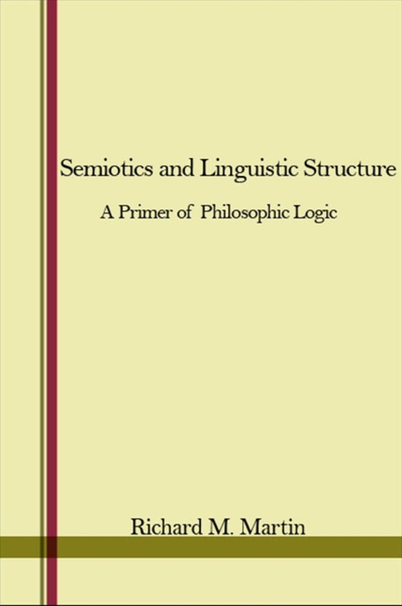 Semiotics and Linguistic Structure