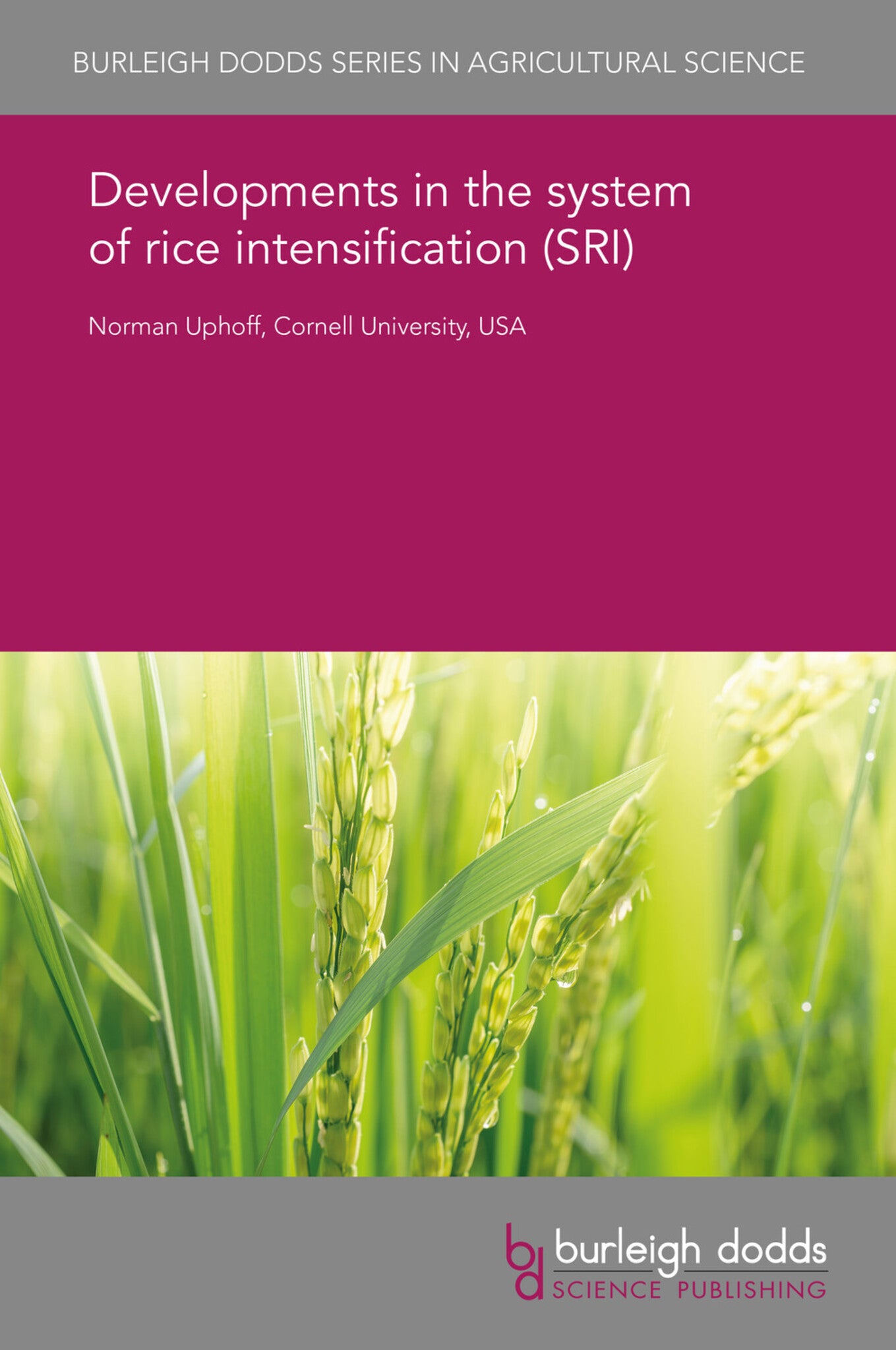 Developments in the system of rice intensification (SRI)