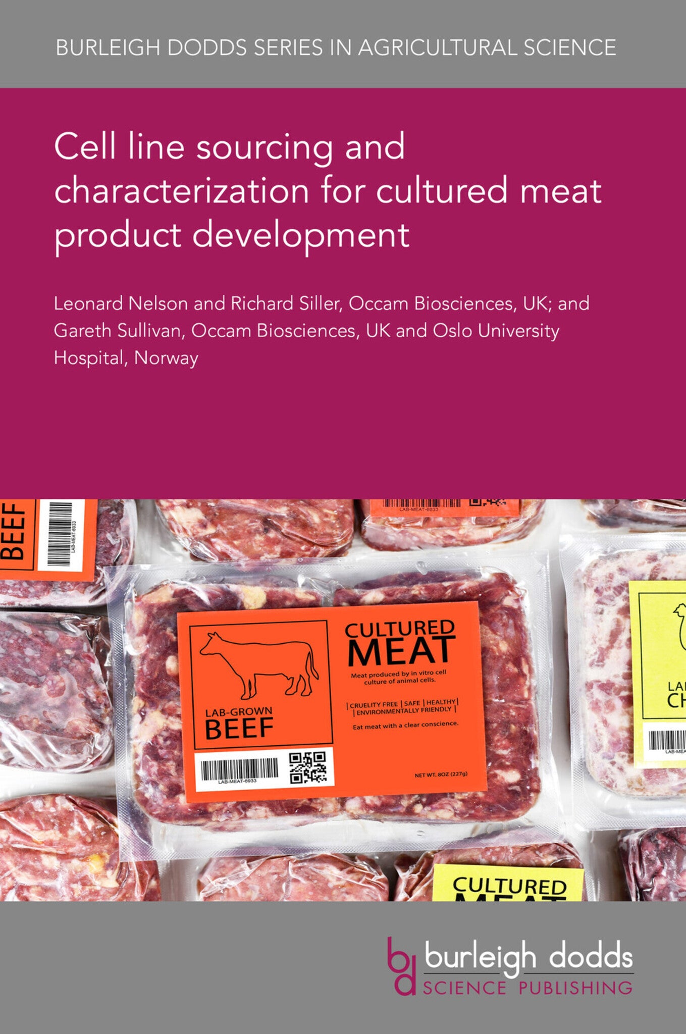Cell line sourcing and characterization for cultured meat product development