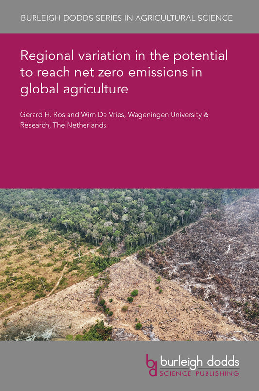 Regional variation in the potential to reach net zero emissions in global agriculture