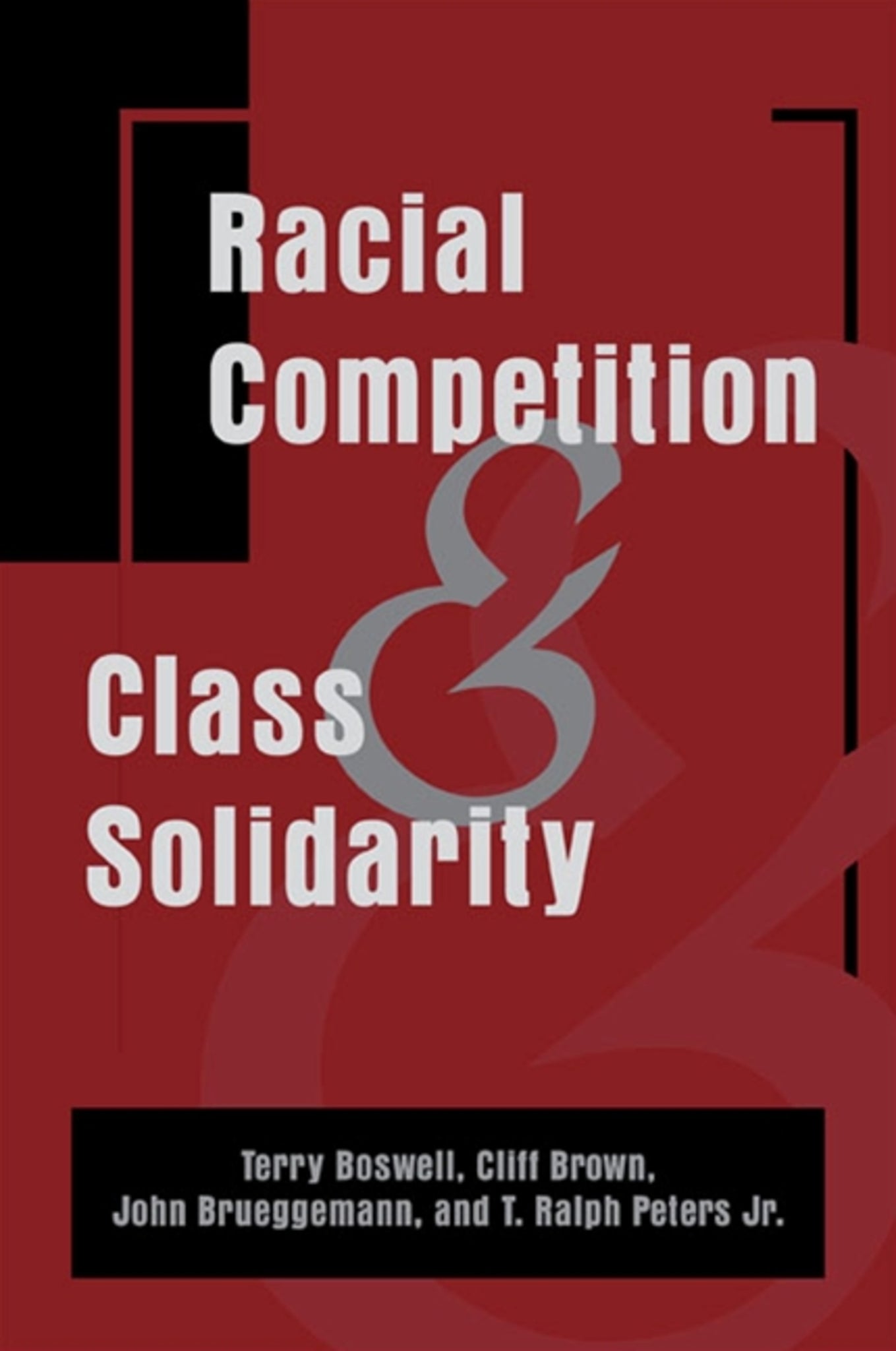 Cover image for Racial Competition and Class Solidarity ISBN 9780791466711