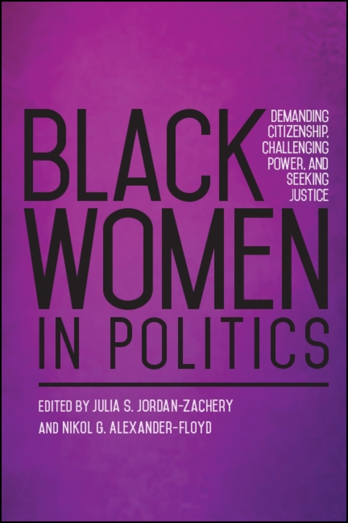 Cover image for Black Women in Politics ISBN 9781438470931