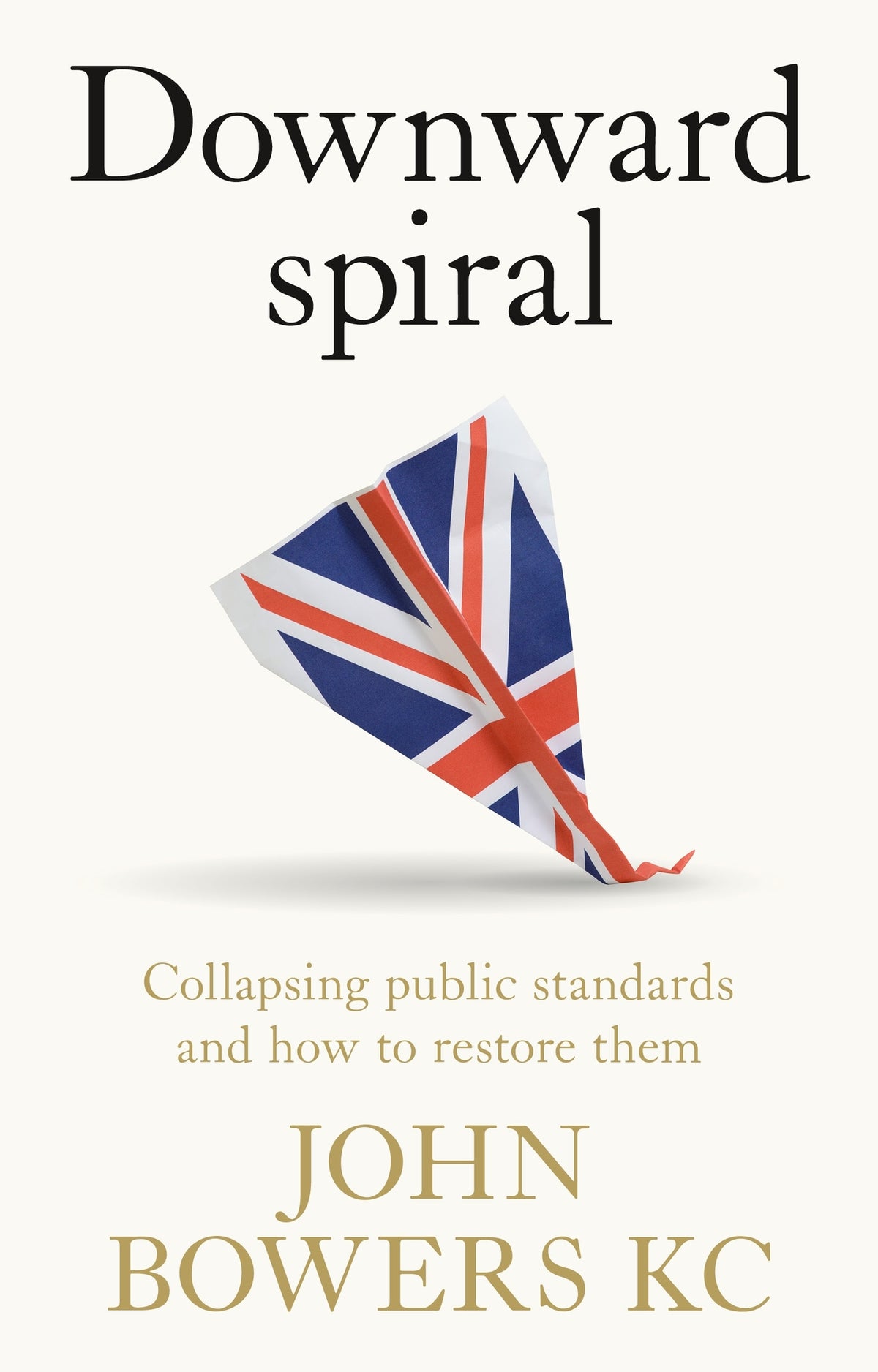 Cover image for Downward spiral ISBN 9781526167491