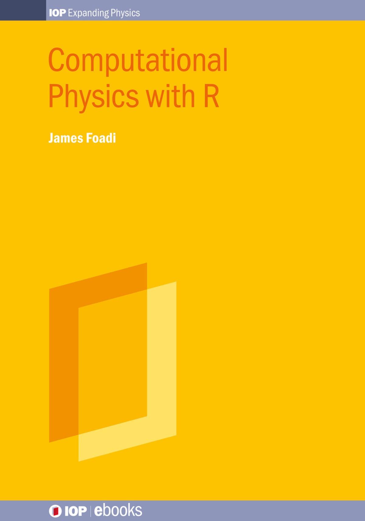 Cover image for Computational Physics with R ISBN 9780750326308