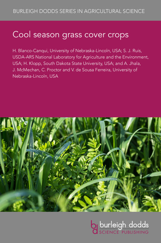 Cool season grass cover crops