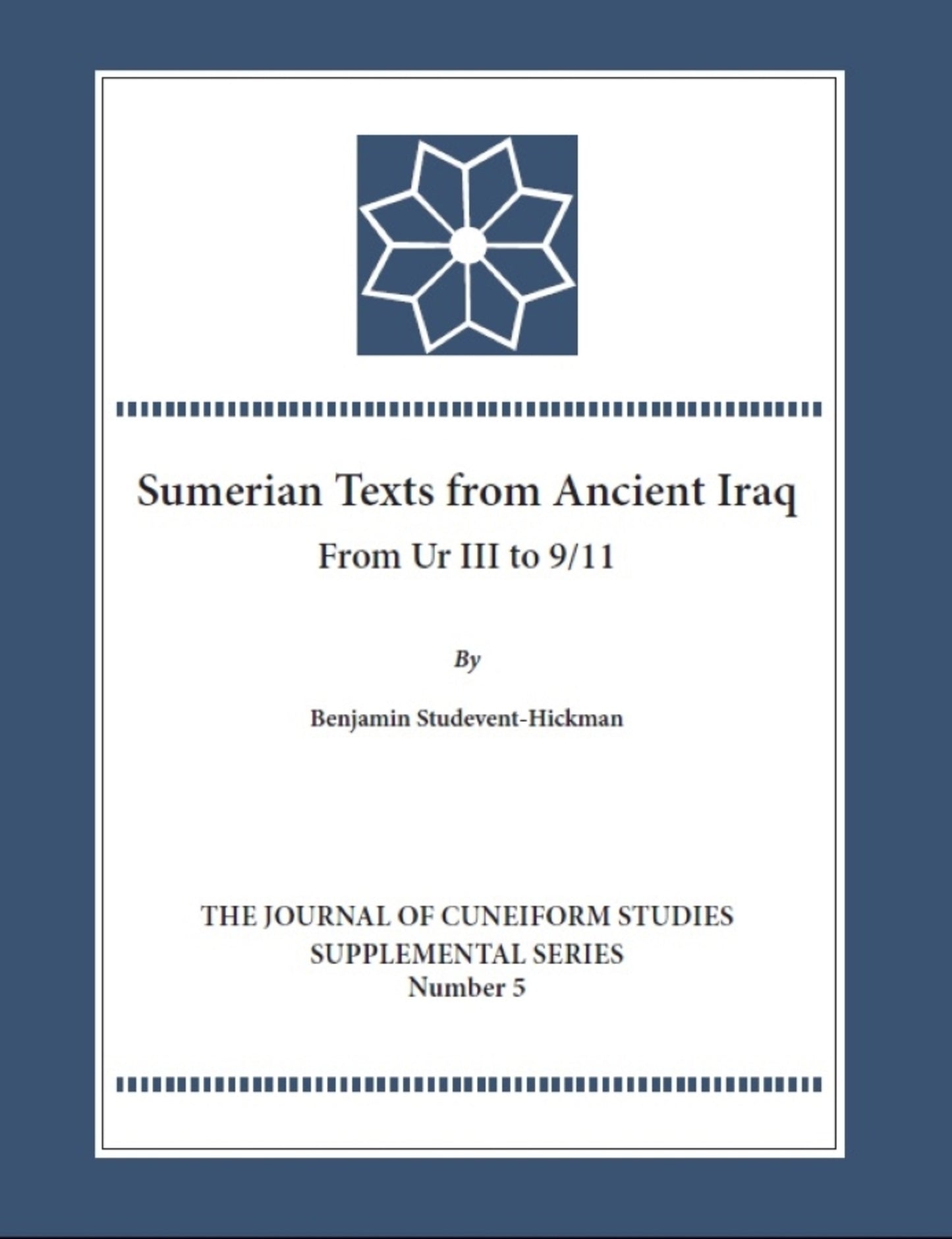 The Sumerian Texts from Ancient Iraq