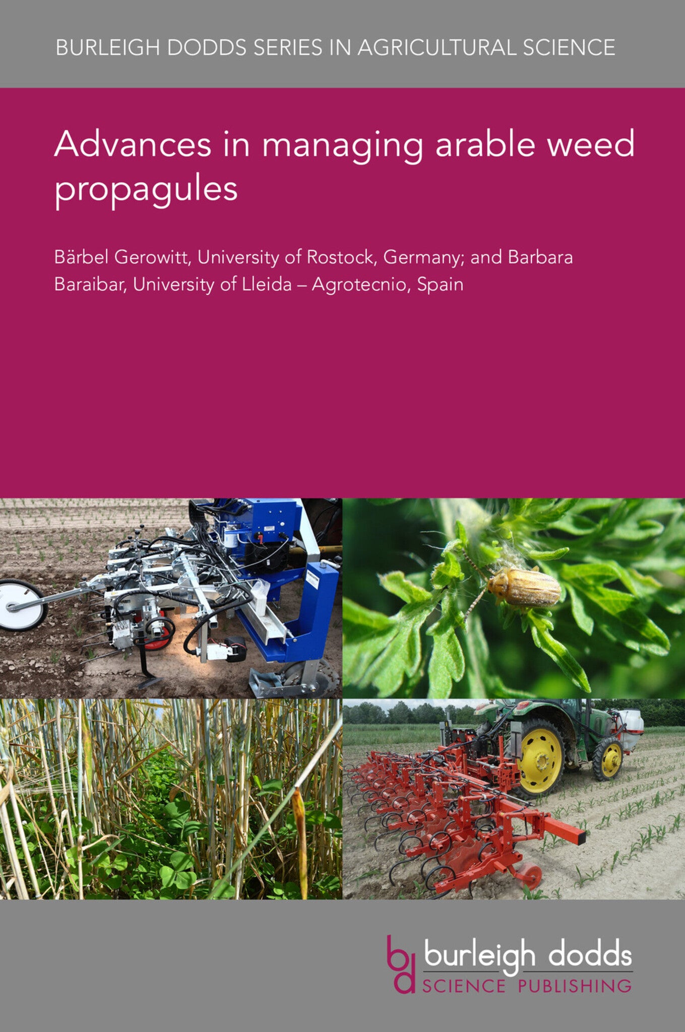Advances in managing arable weed propagules