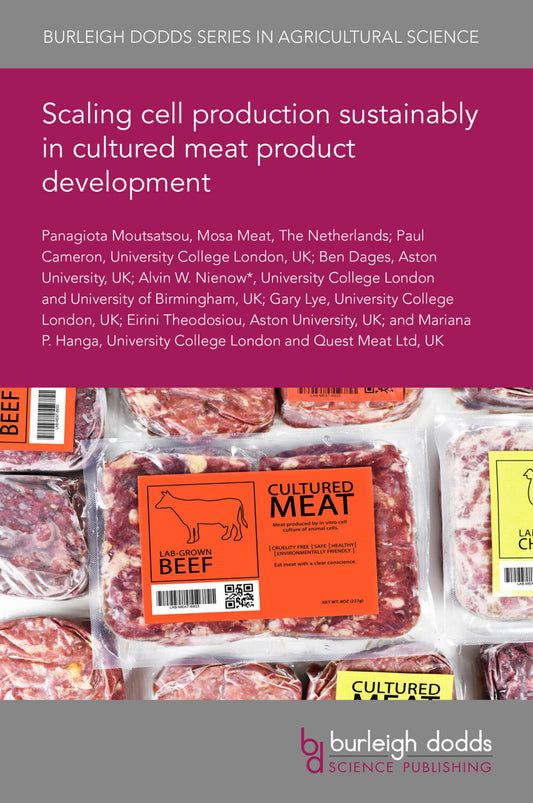 Scaling cell production sustainably in cultured meat product development