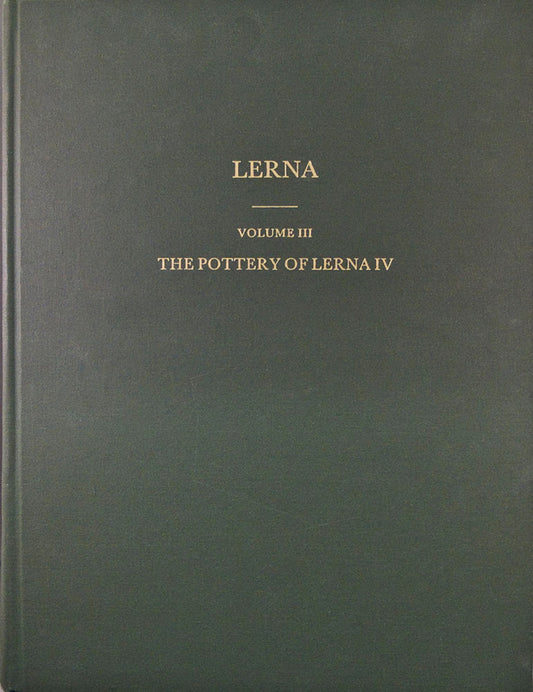 The Pottery of Lerna IV