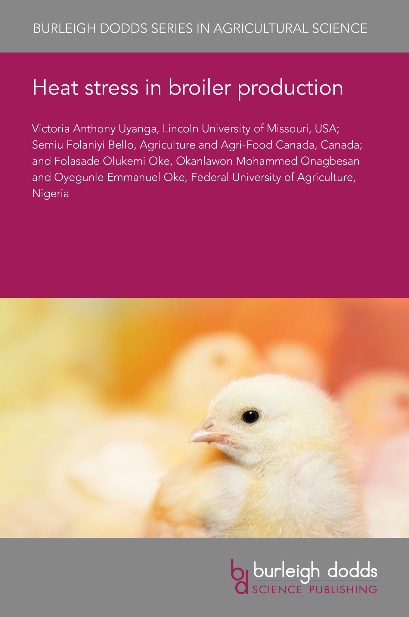 Heat stress in broiler production