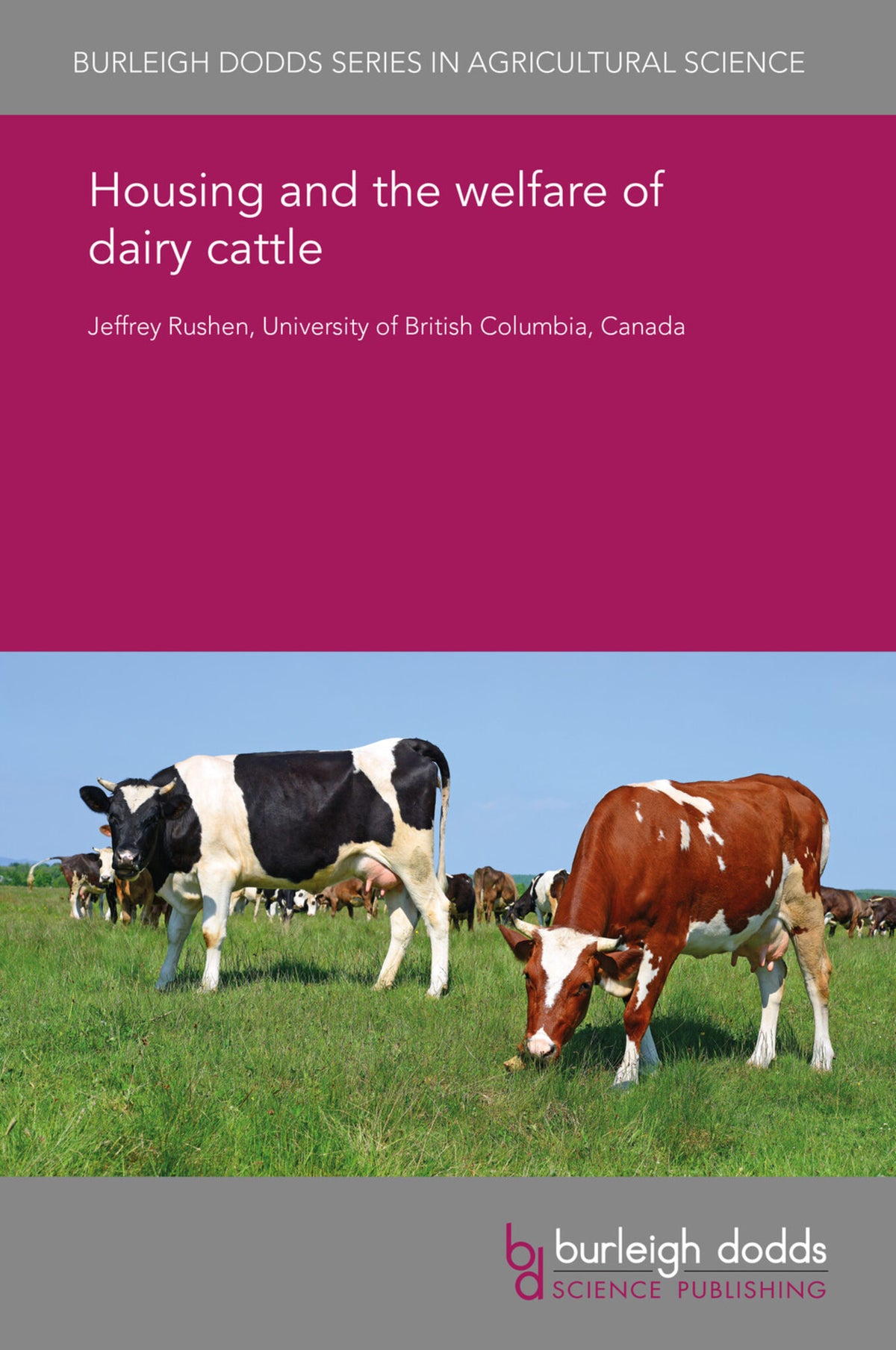 Cover image for Housing and the welfare of dairy cattle ISBN 9781838791605