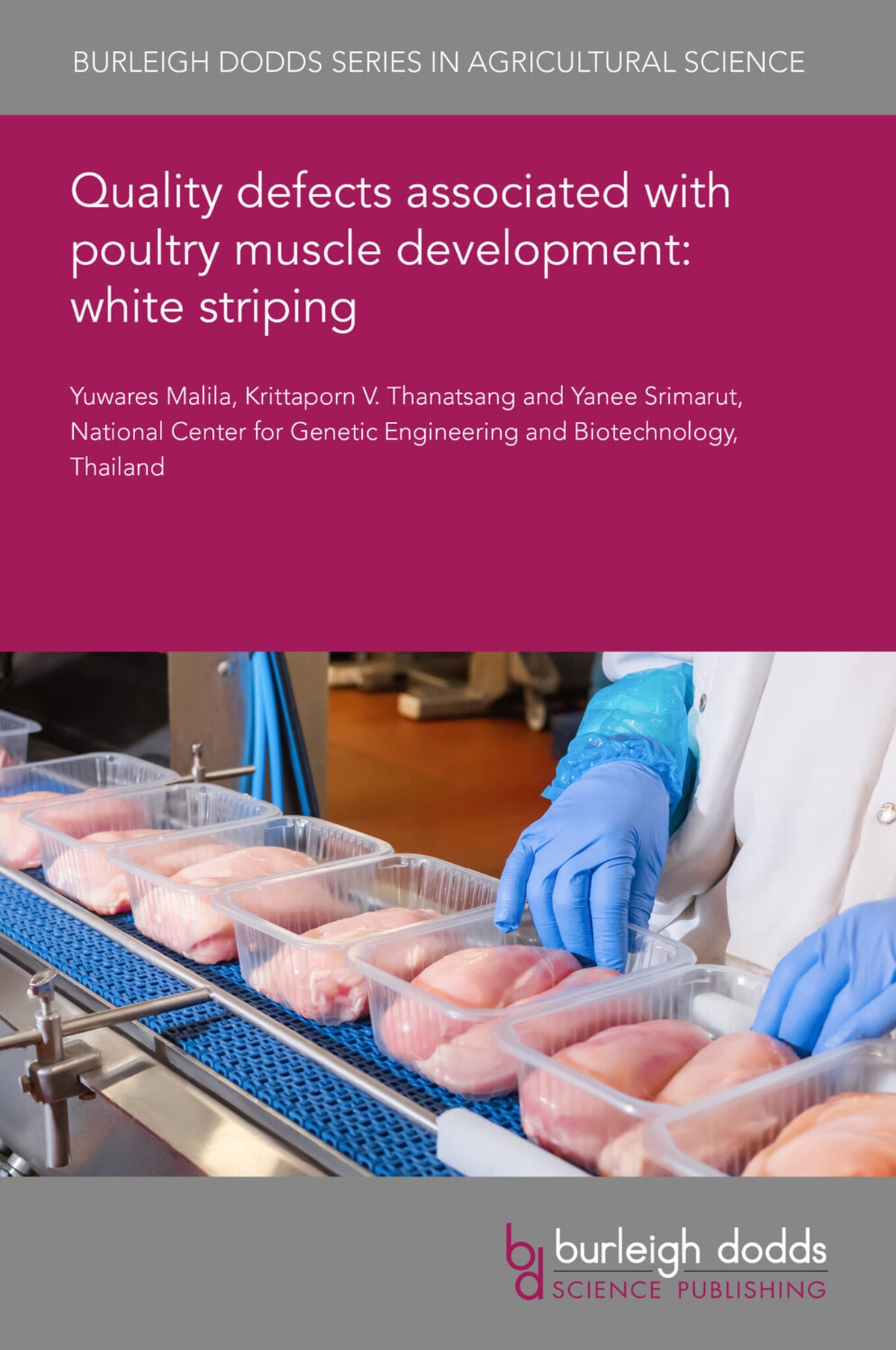 Cover image for Quality defects associated with poultry muscle development: white striping ISBN 9781801467438