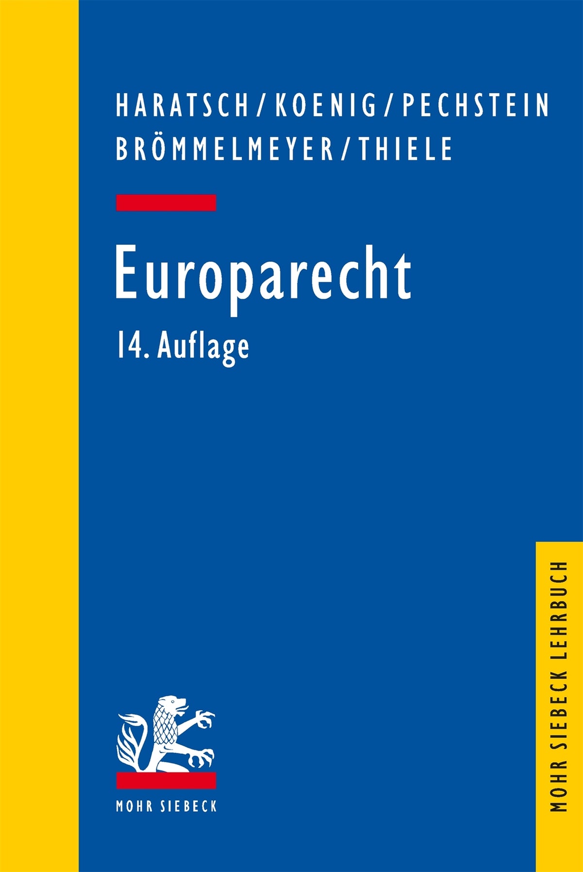 Cover image for Europarecht ISBN 9783162004543