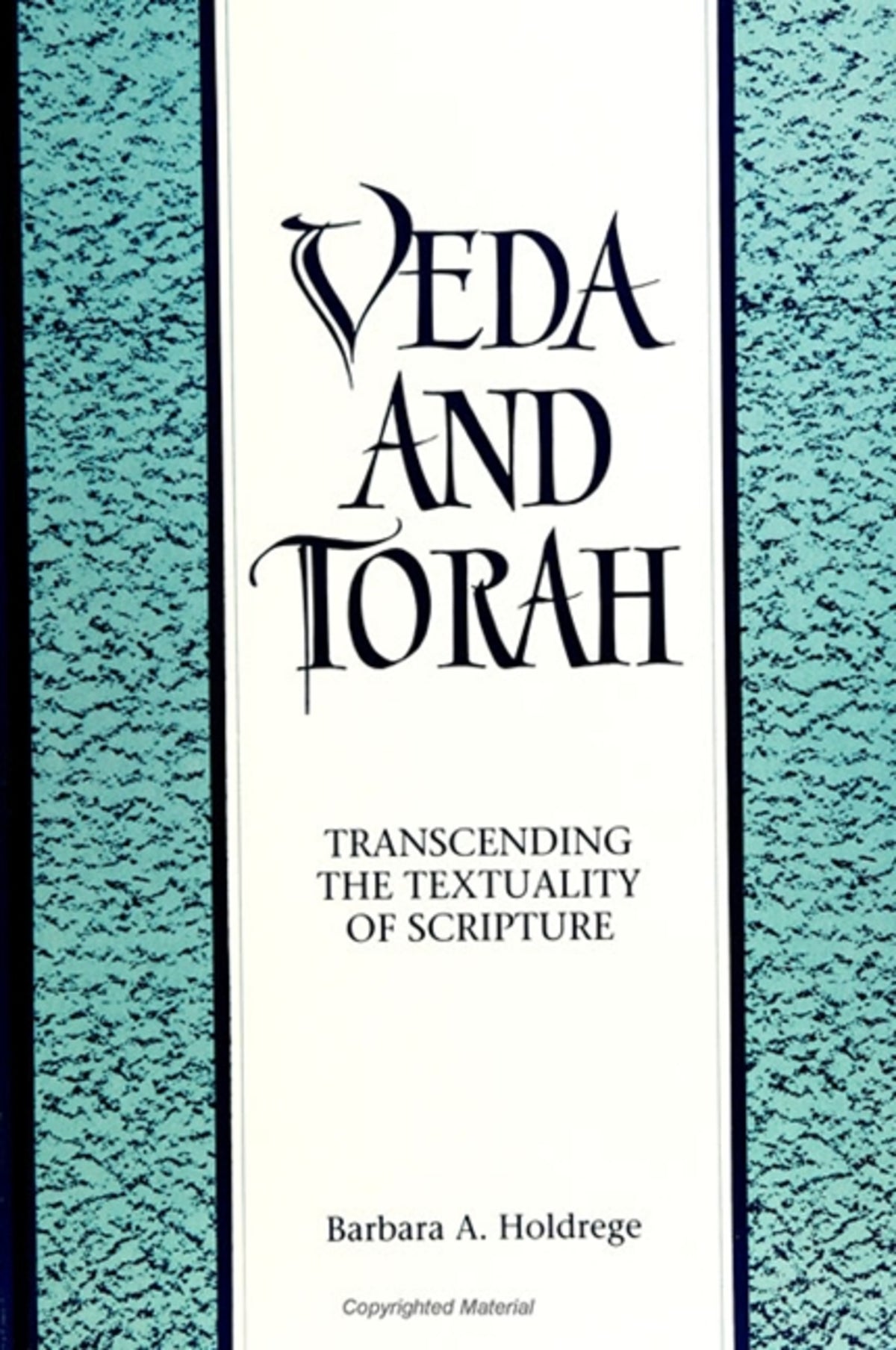 Cover image for Veda and Torah ISBN 9780791416396